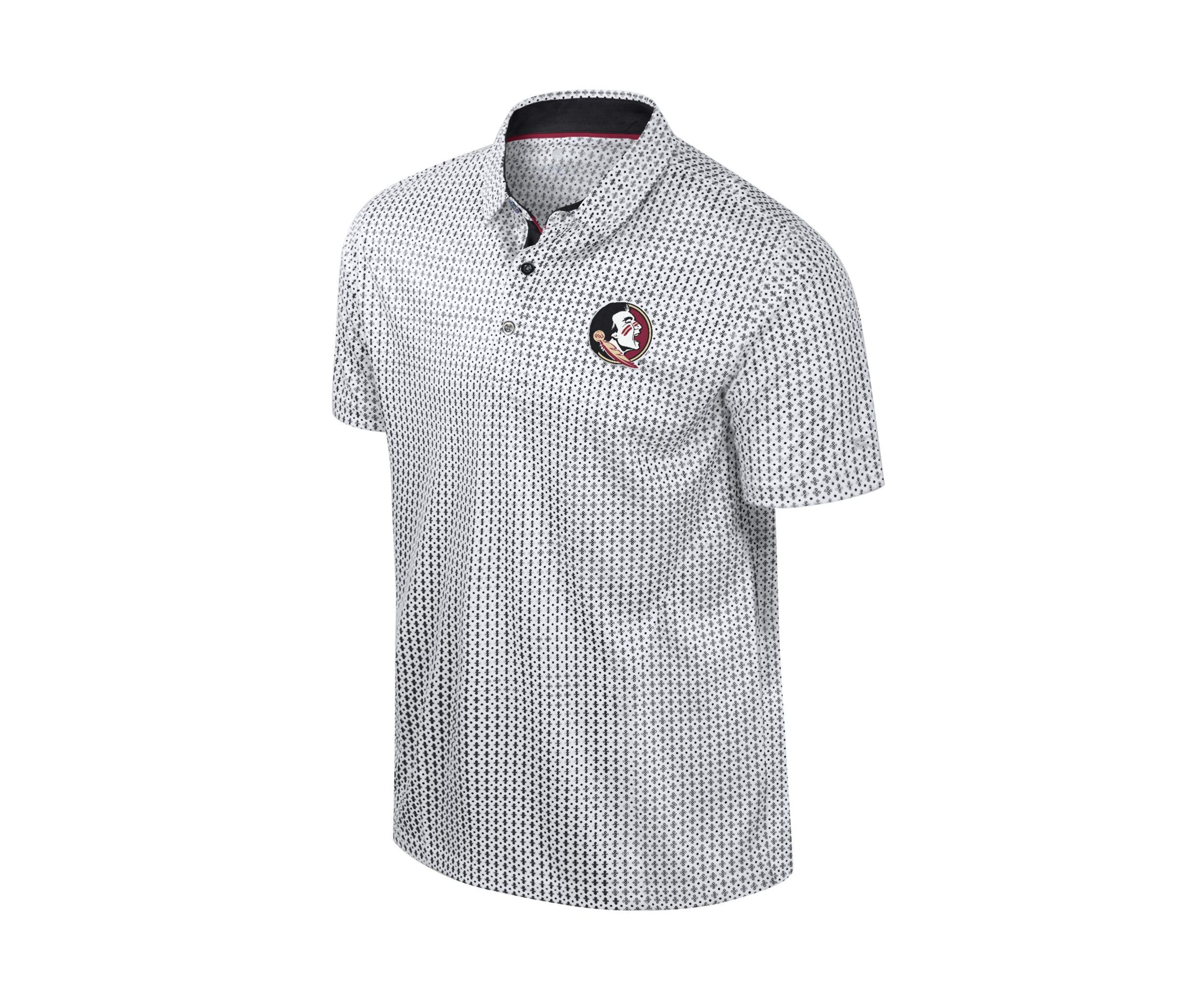 NCAA Florida State Seminoles Reynolds Printed Polo Shirt