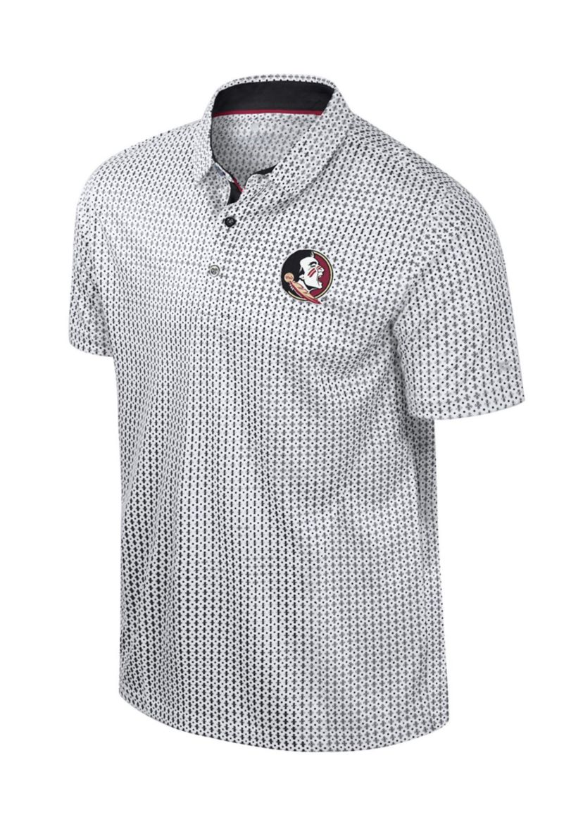 NCAA Florida State Seminoles Reynolds Printed Polo Shirt
