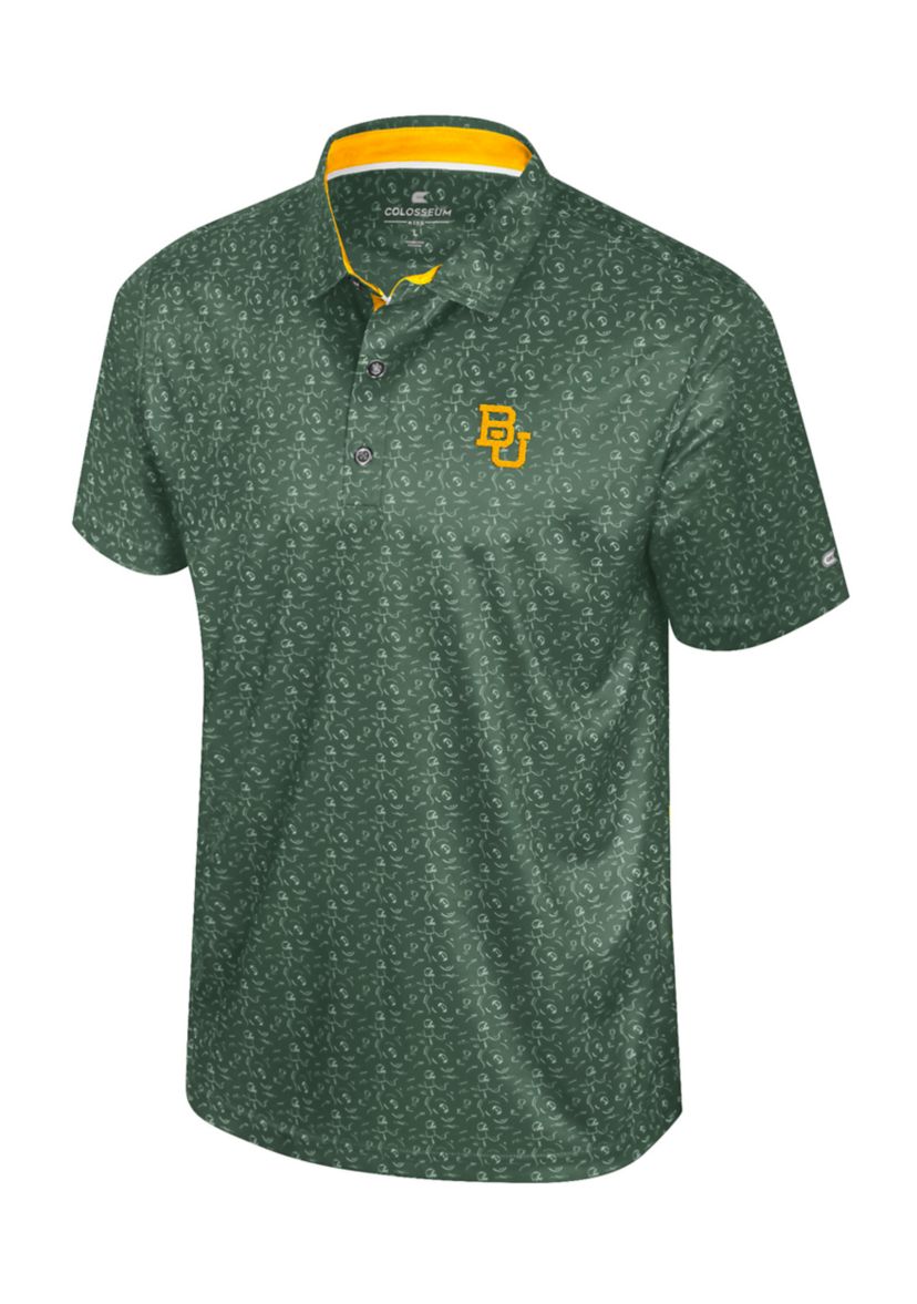 NCAA Baylor Bears Football Printed Team Polo Shirt