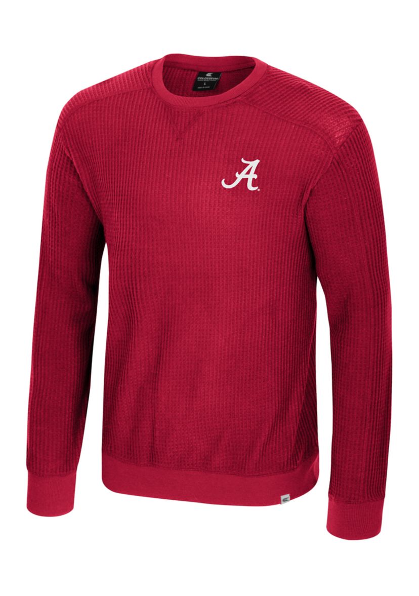 NCAA Alabama Crimson Tide Sweet Dee Waffle Sweater 