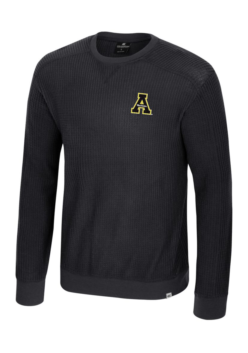 NCAA Appalachian State Mountaineers Sweet Dee Waffle Sweater 