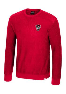 Colosseum Men's NCAA NC State Wolfpack Sweet Dee Waffle Sweater