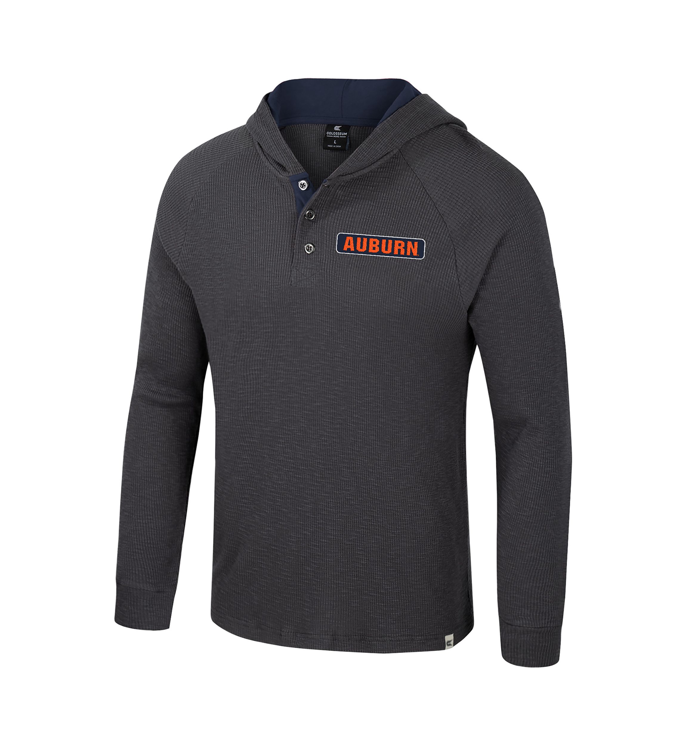 NCAA Auburn Tigers Thermal Long Sleeve Hoodie 