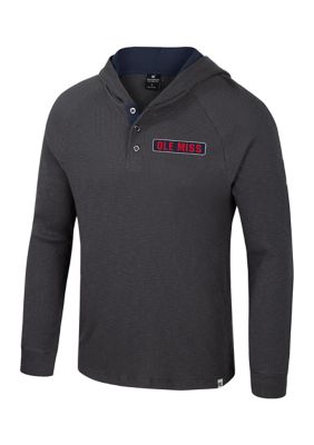 Colosseum Men's NCAA Mississippi State Bulldogs Thermal Long Sleeve Hoodie