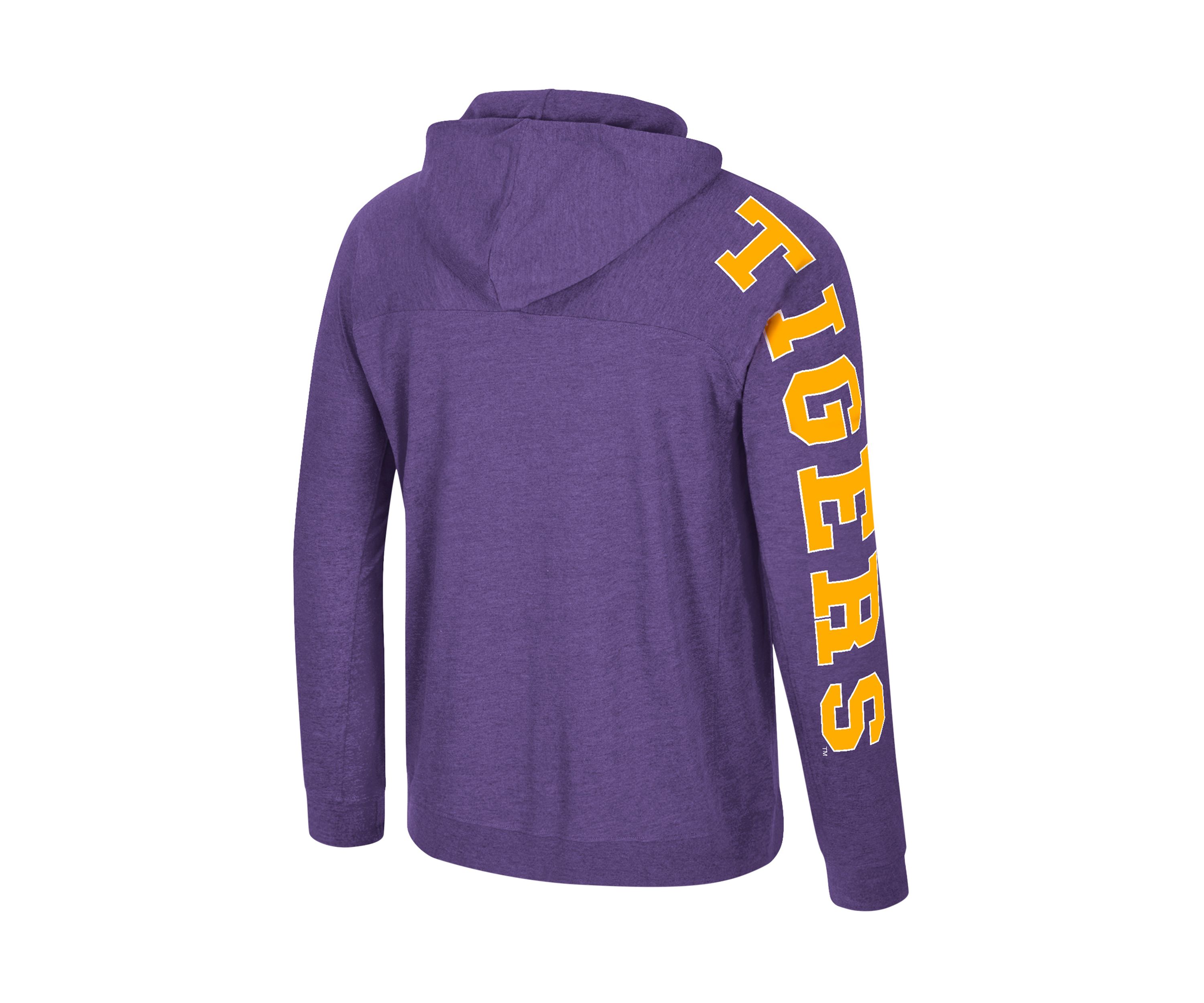 NCAA LSU Tigers Back in Business Hooded Graphic T-Shirt
