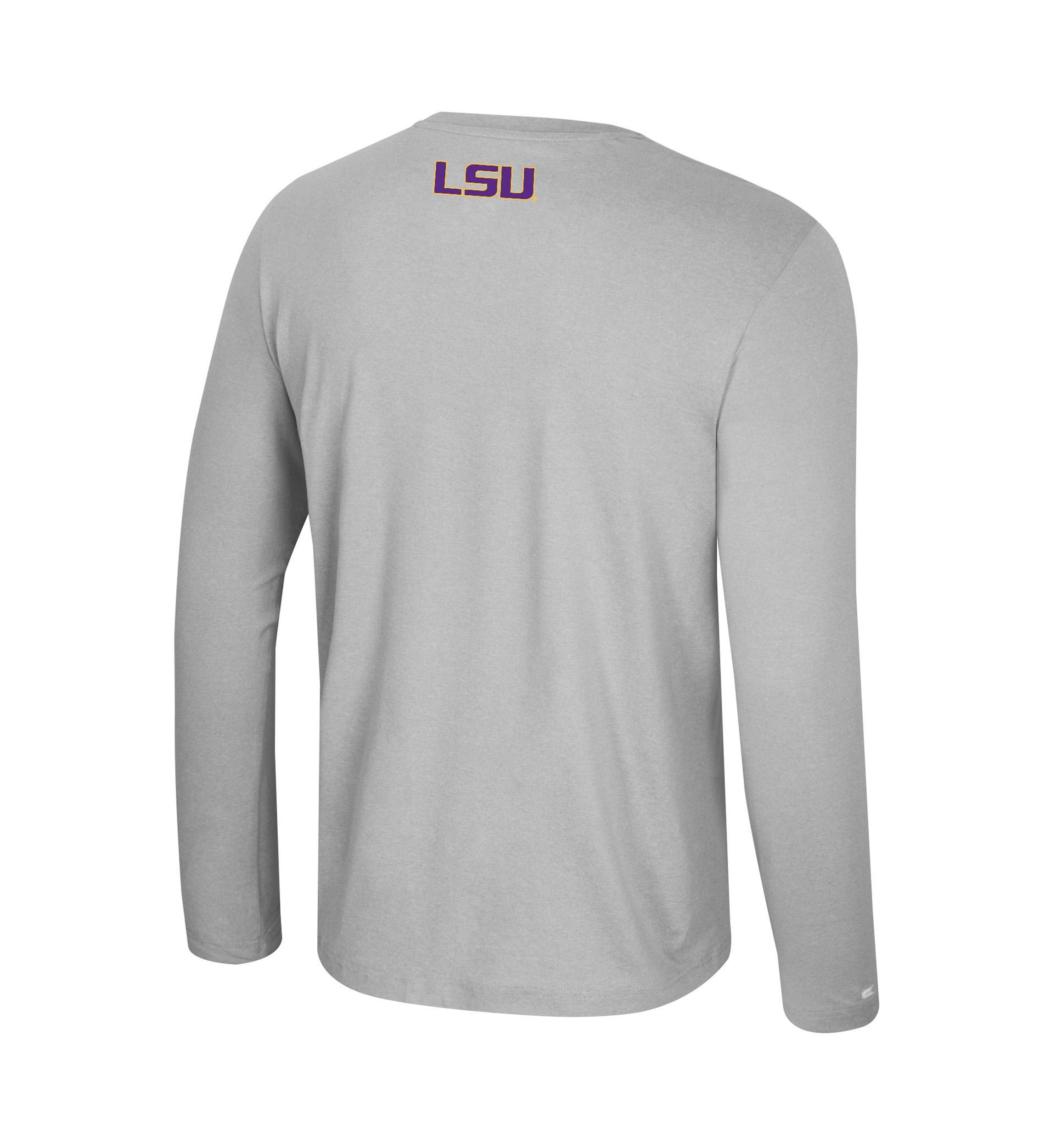 NCAA LSU Tigers Long Sleeve Logo Graphic T-Shirt