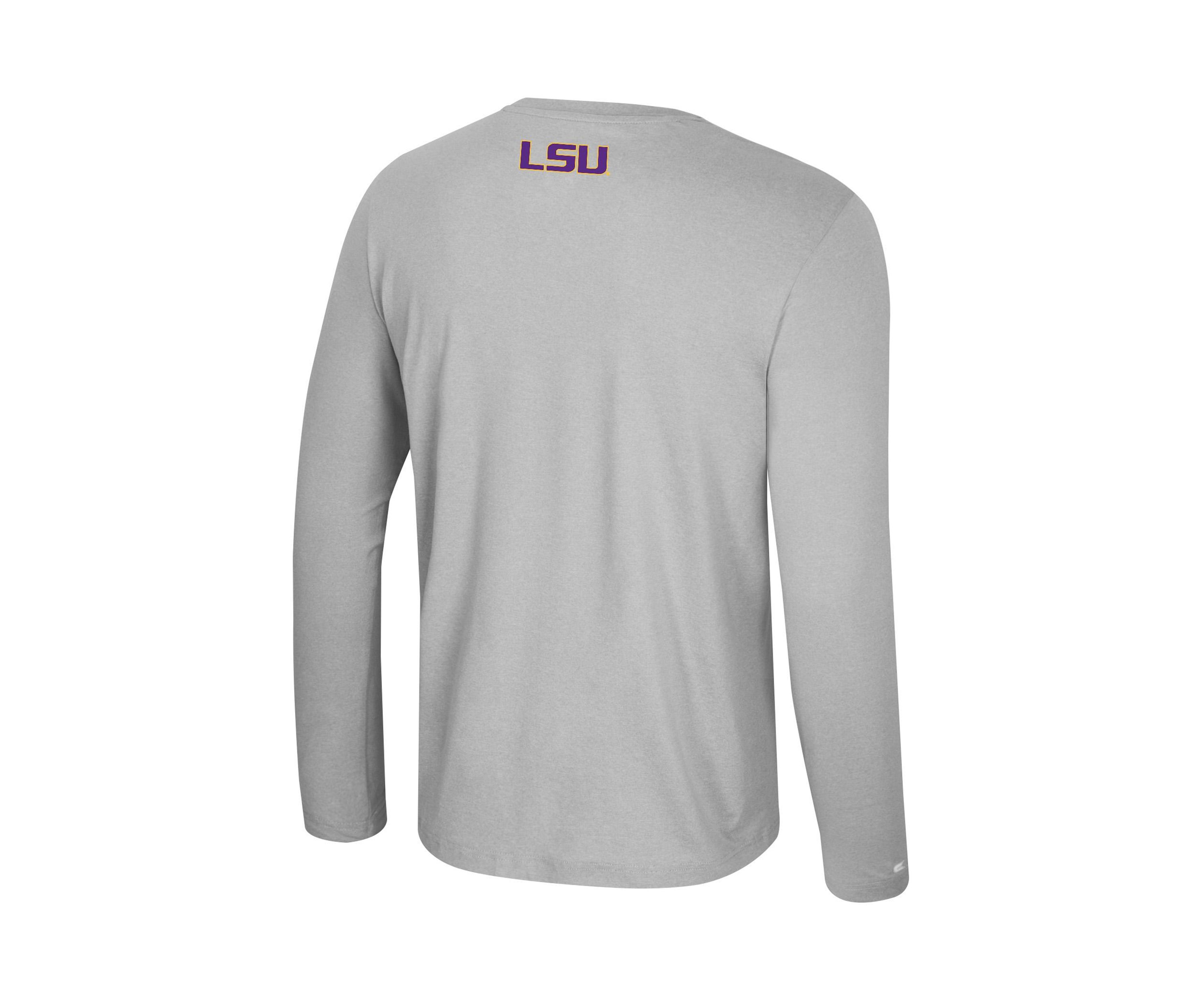 NCAA LSU Tigers Long Sleeve Logo Graphic T-Shirt