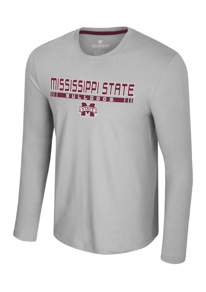 NCAA Mississippi State Bulldogs Long Sleeve Logo Graphic T-Shirt