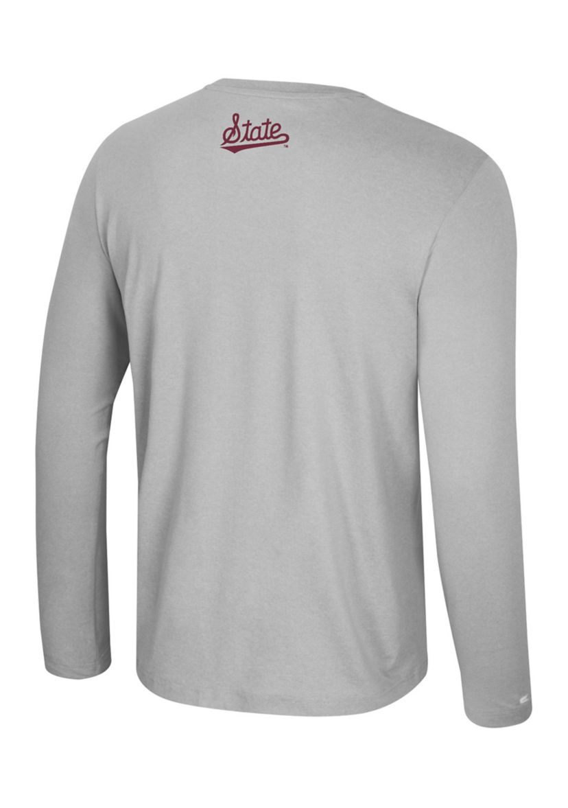 NCAA Mississippi State Bulldogs Long Sleeve Logo Graphic T-Shirt