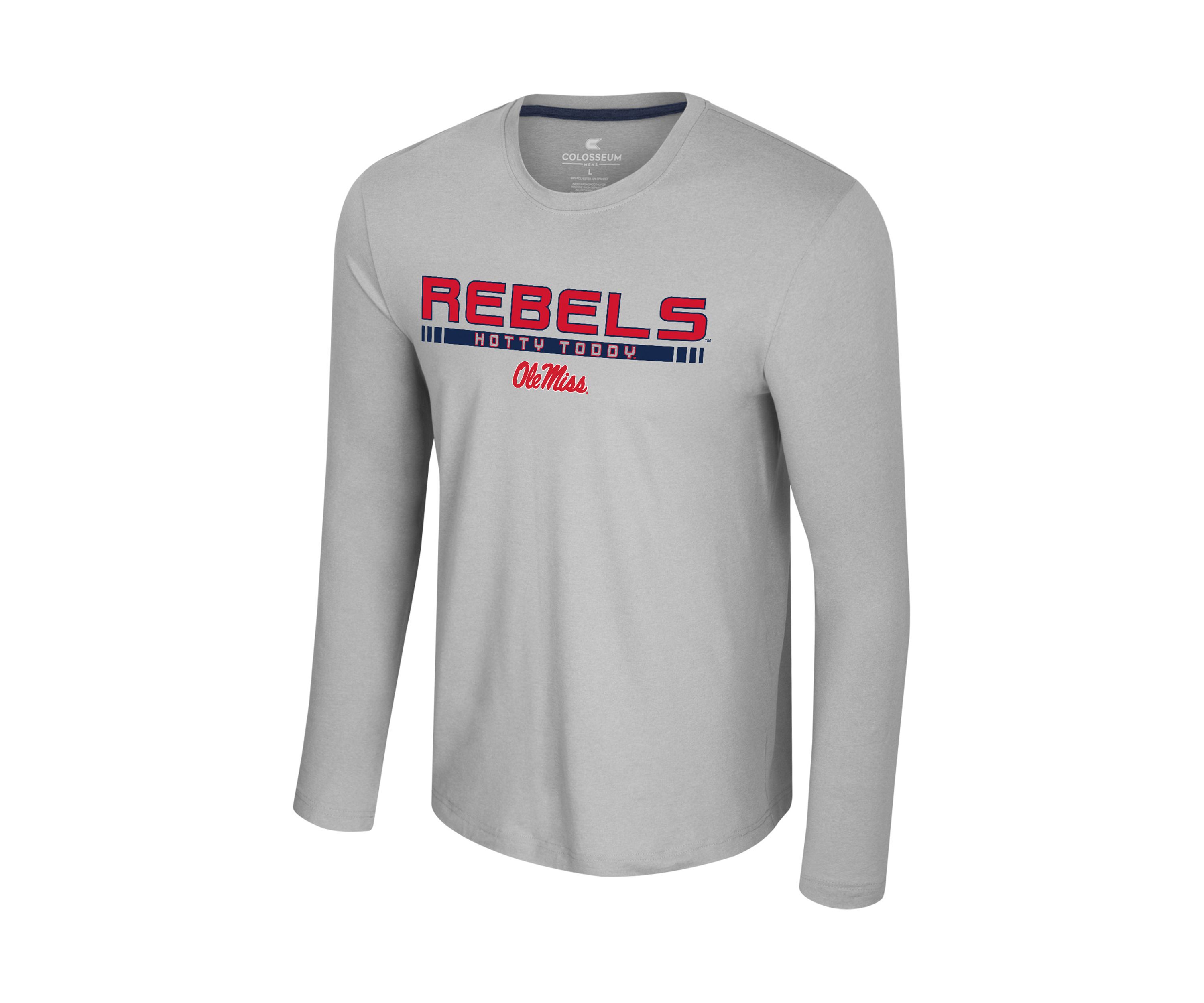 NCAA Ole Miss Rebels Long Sleeve Logo Graphic T-Shirt