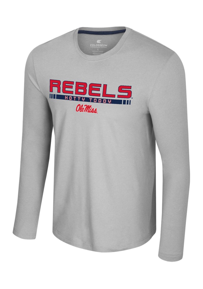 NCAA Ole Miss Rebels Long Sleeve Logo Graphic T-Shirt