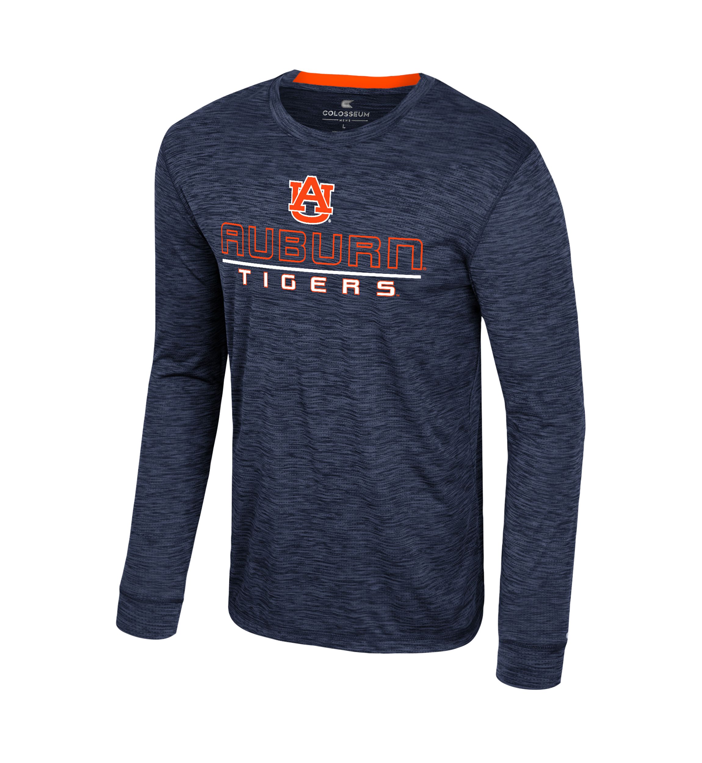 NCAA Auburn Tigers  Long Sleeve Mesh Graphic T-Shirt