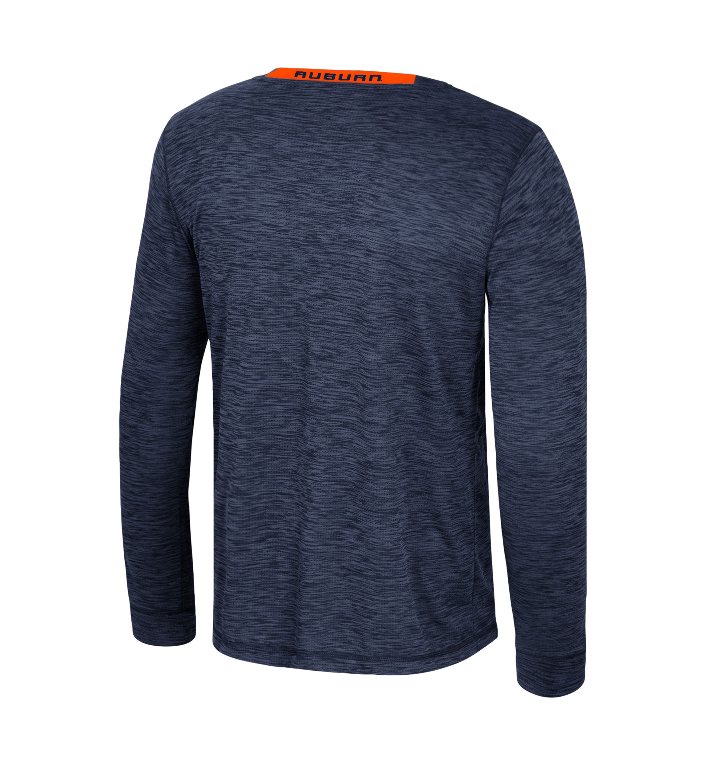 NCAA Auburn Tigers  Long Sleeve Mesh Graphic T-Shirt