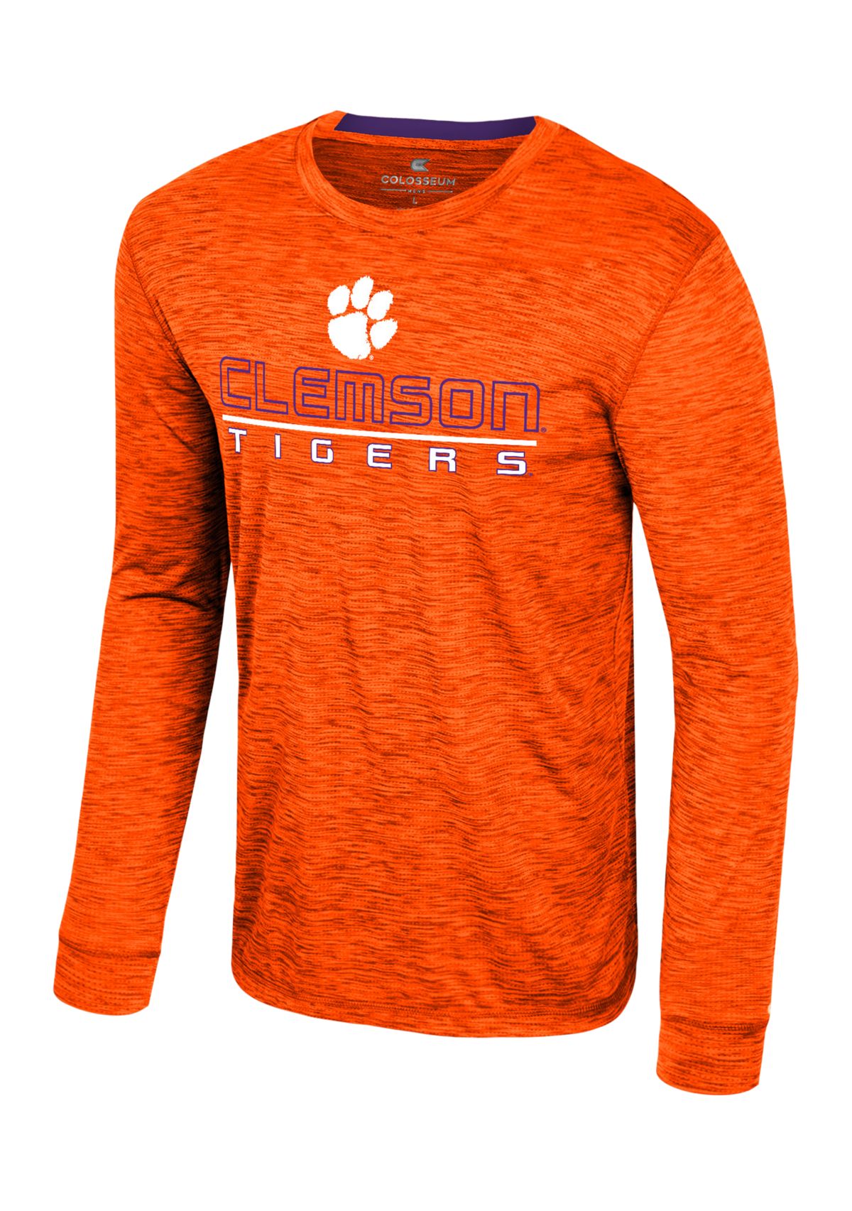 NCAA Clemson Tigers  Long Sleeve Mesh Graphic T-Shirt