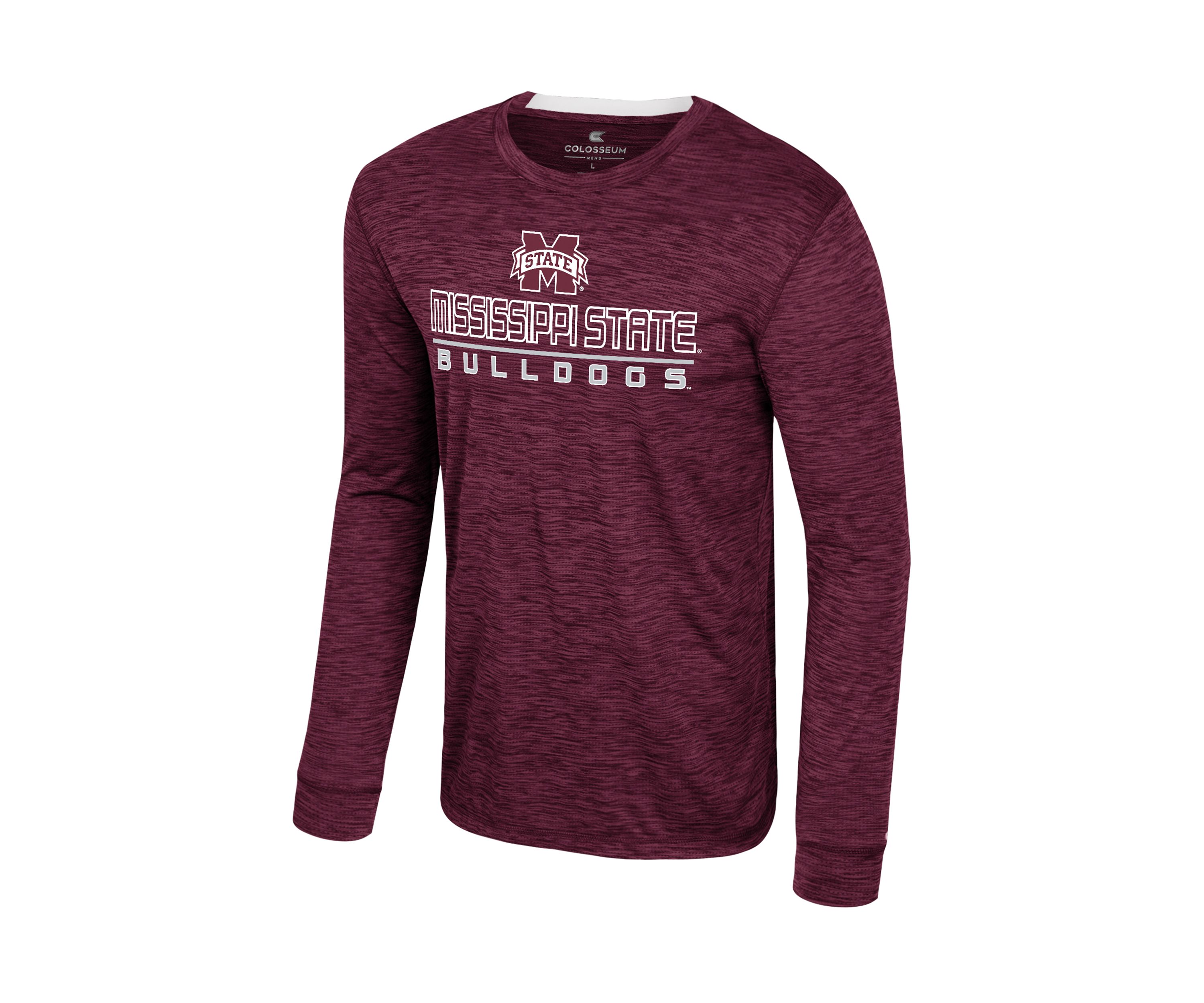 NCAA Mississippi State Bulldogs Long Sleeve Mesh Graphic T-Shirt