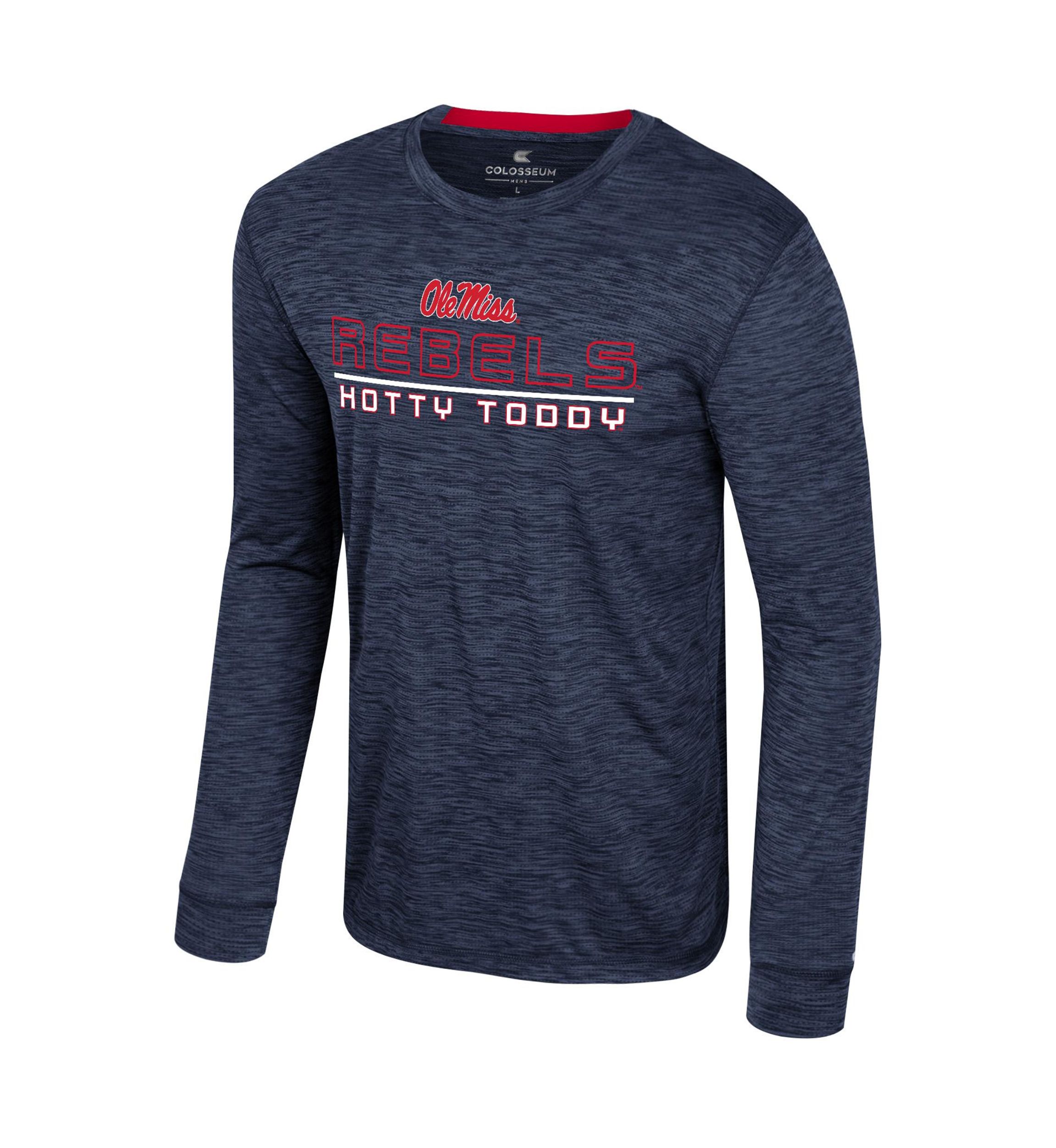 NCAA Ole Miss Rebels Long Sleeve Mesh Graphic T-Shirt 