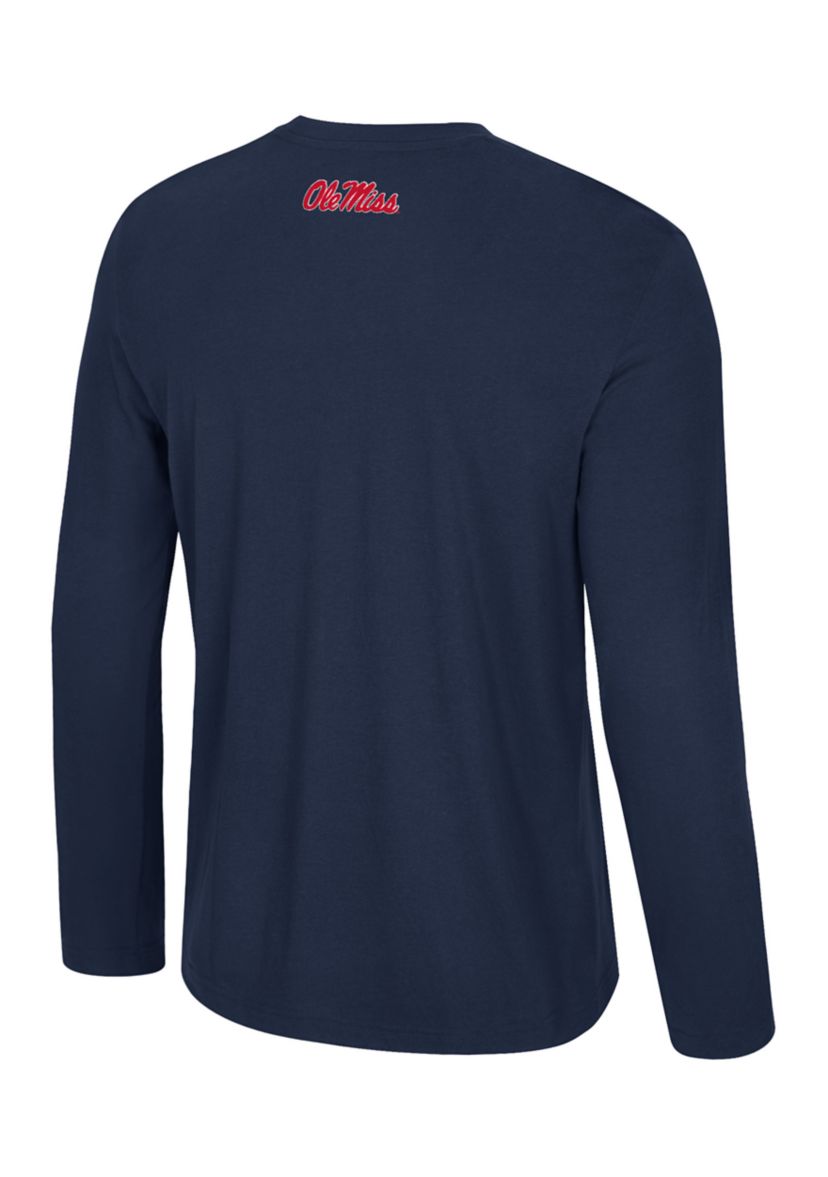 NCAA Ole Miss Rebels Long Sleeve Mesh Graphic T-Shirt 