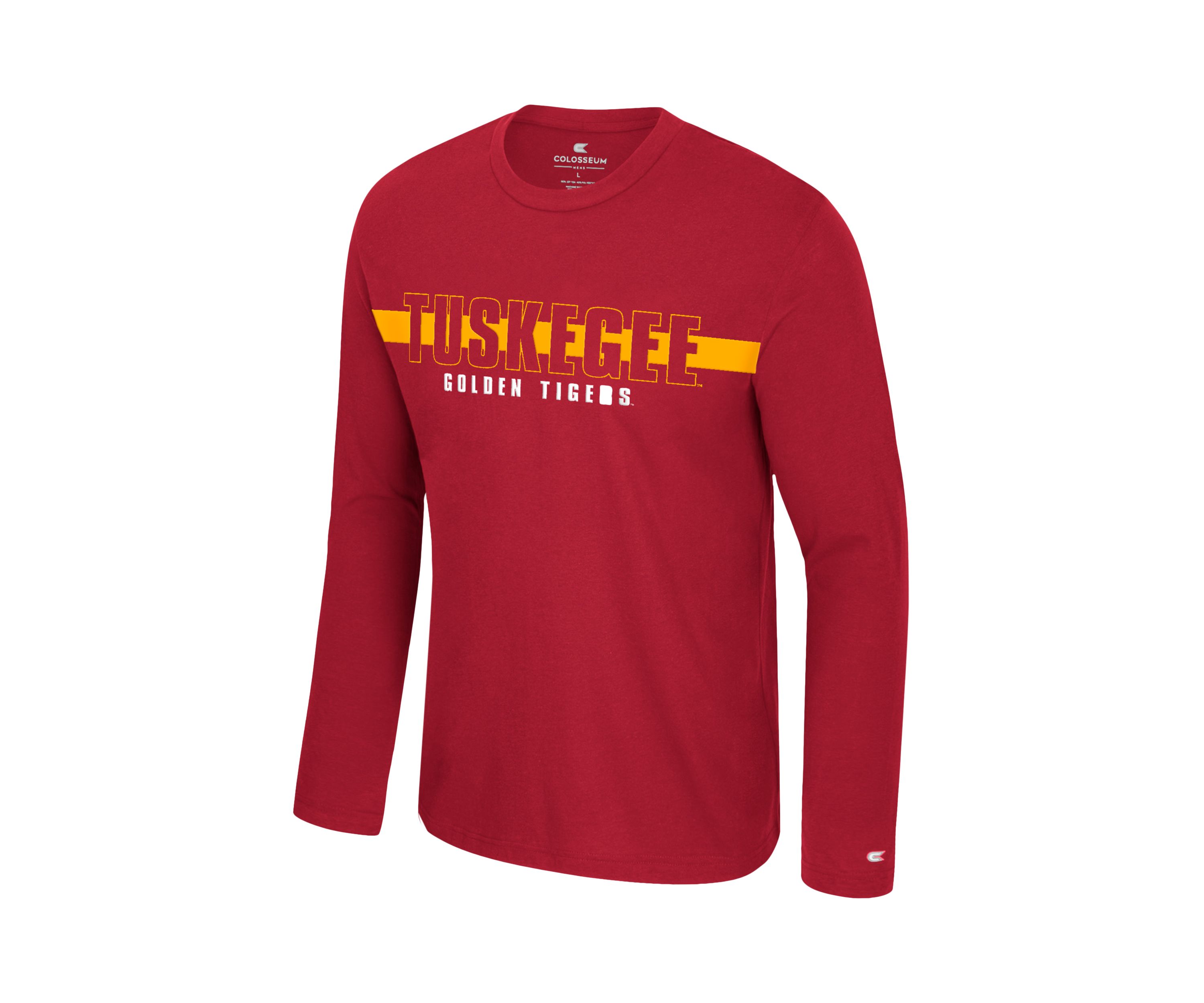 NCAA Tuskegee Golden Tigers Bar Long Sleeve Graphic T-Shirt