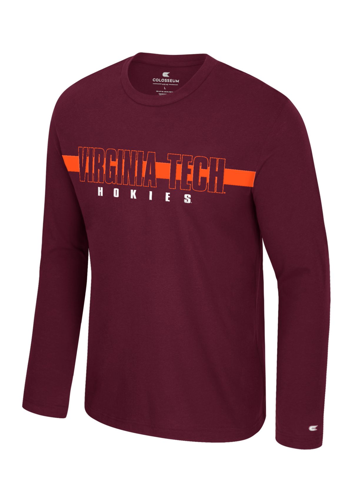 NCAA Virginia Tech Hokies Bar Long Sleeve Graphic T-Shirt