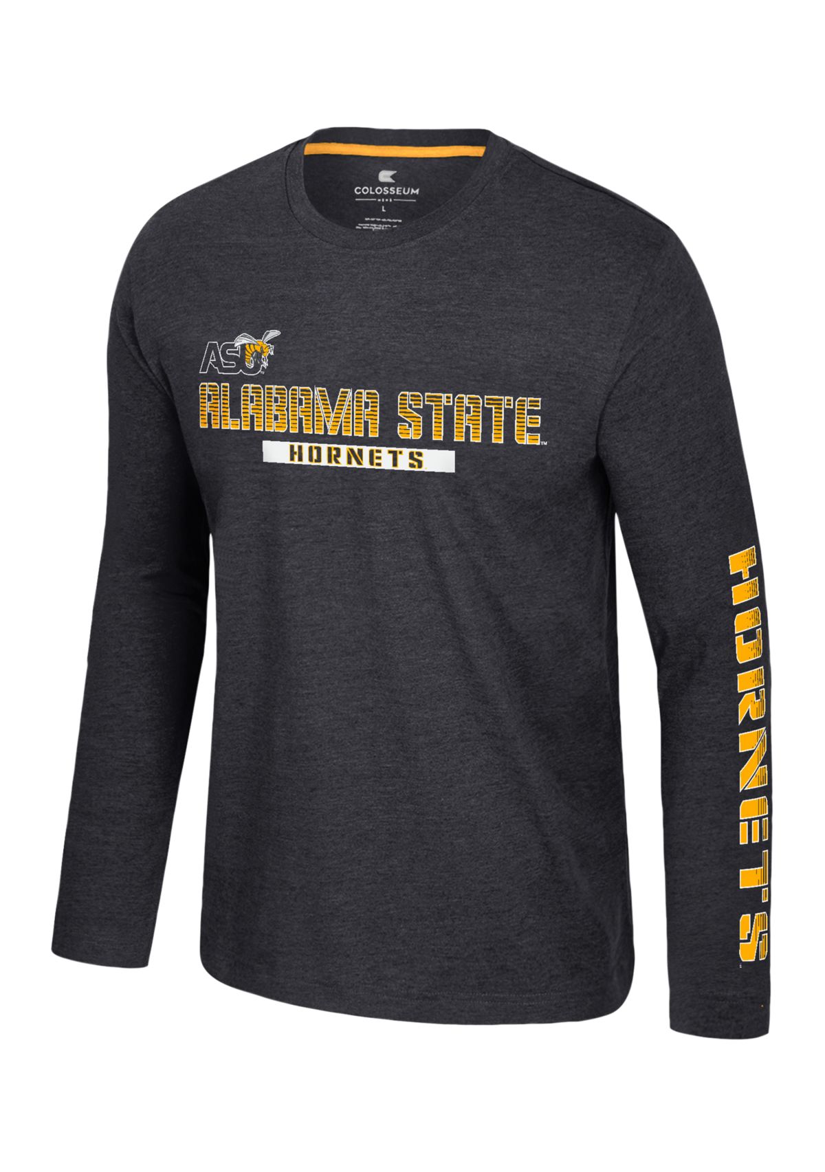 NCAA Alabama State Hornets Back in Business Long Sleeve Graphic T-Shirt