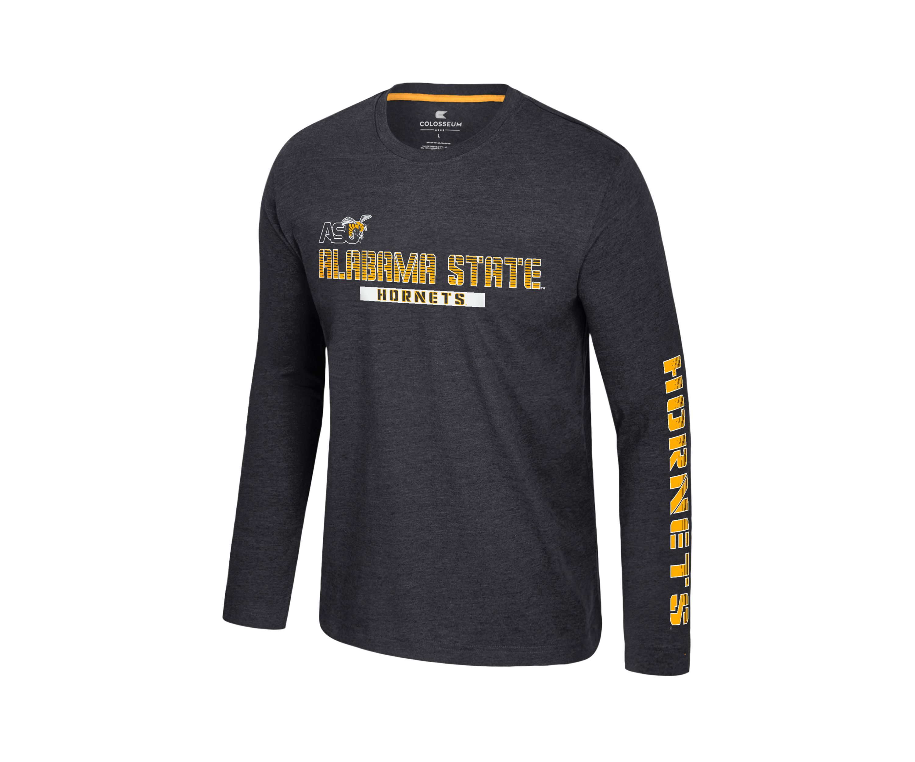NCAA Alabama State Hornets Back in Business Long Sleeve Graphic T-Shirt