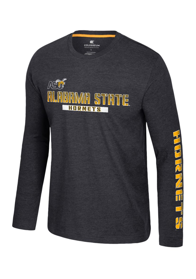 NCAA Alabama State Hornets Back in Business Long Sleeve Graphic T-Shirt