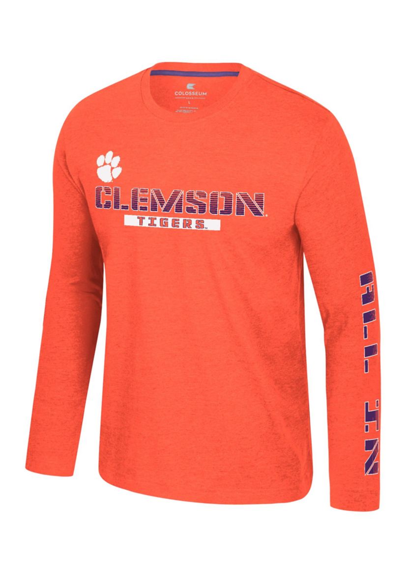 NCAA Clemson Tigers Back in Business Long Sleeve Graphic T-Shirt