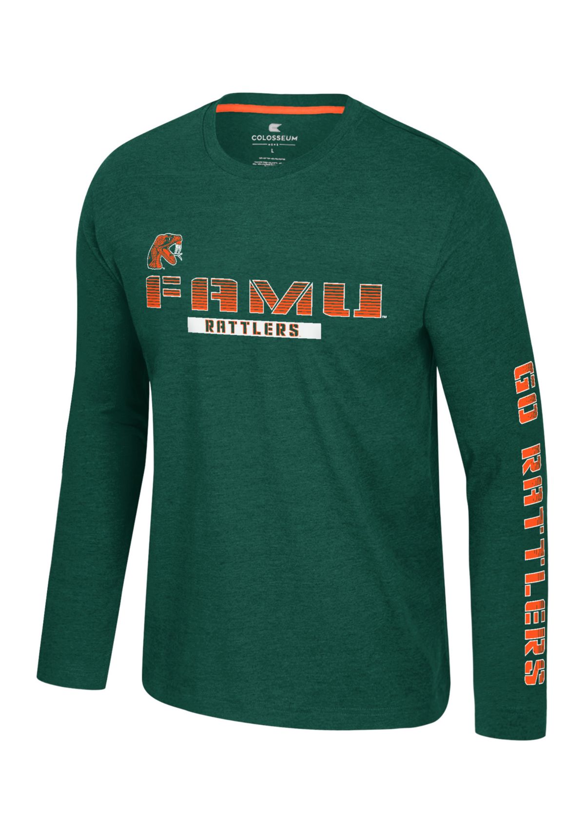 NCAA Florida A&M Rattlers Back in Business Long Sleeve Graphic T-Shirt