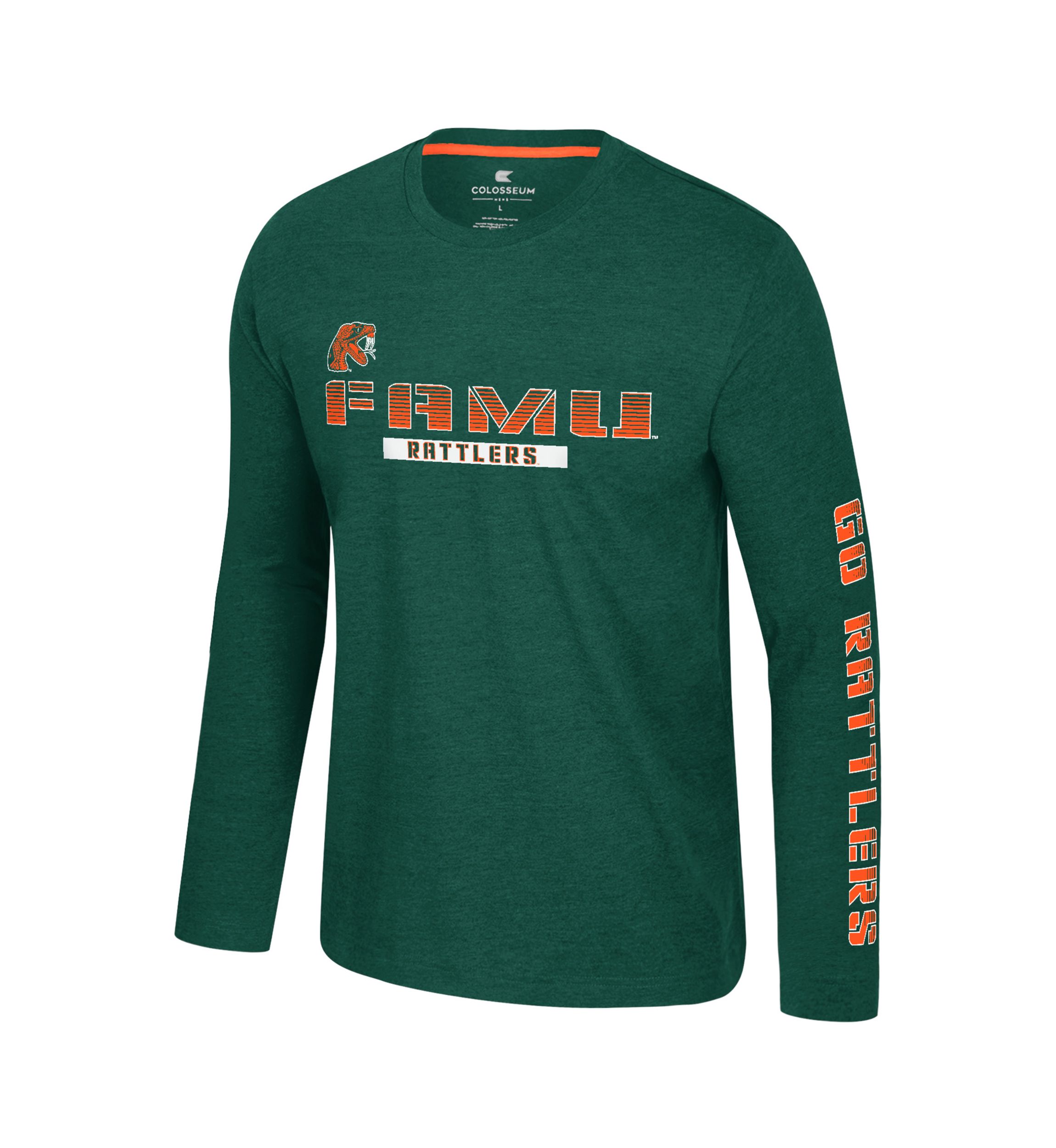 NCAA Florida A&M Rattlers Back in Business Long Sleeve Graphic T-Shirt