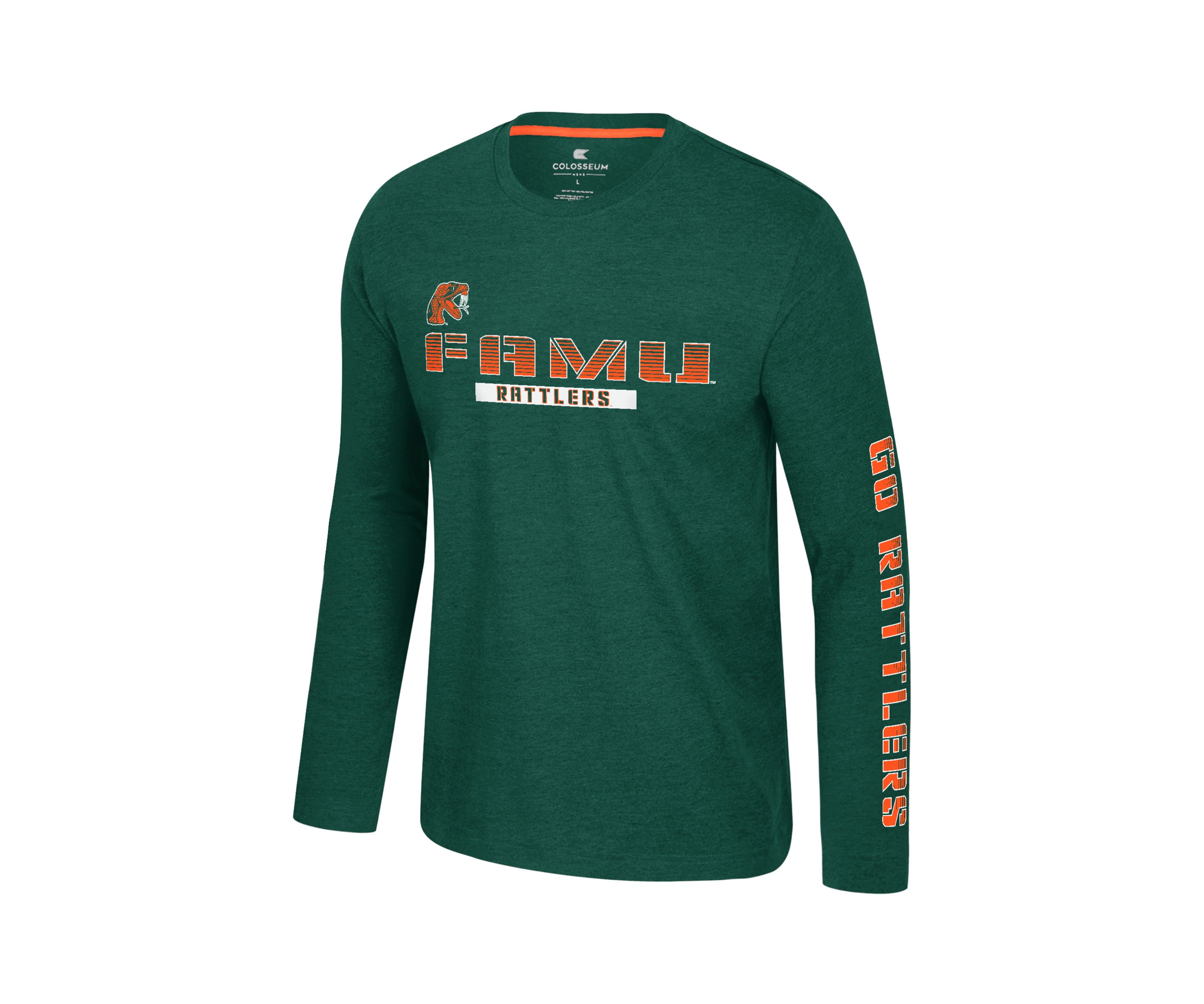 NCAA Florida A&M Rattlers Back in Business Long Sleeve Graphic T-Shirt