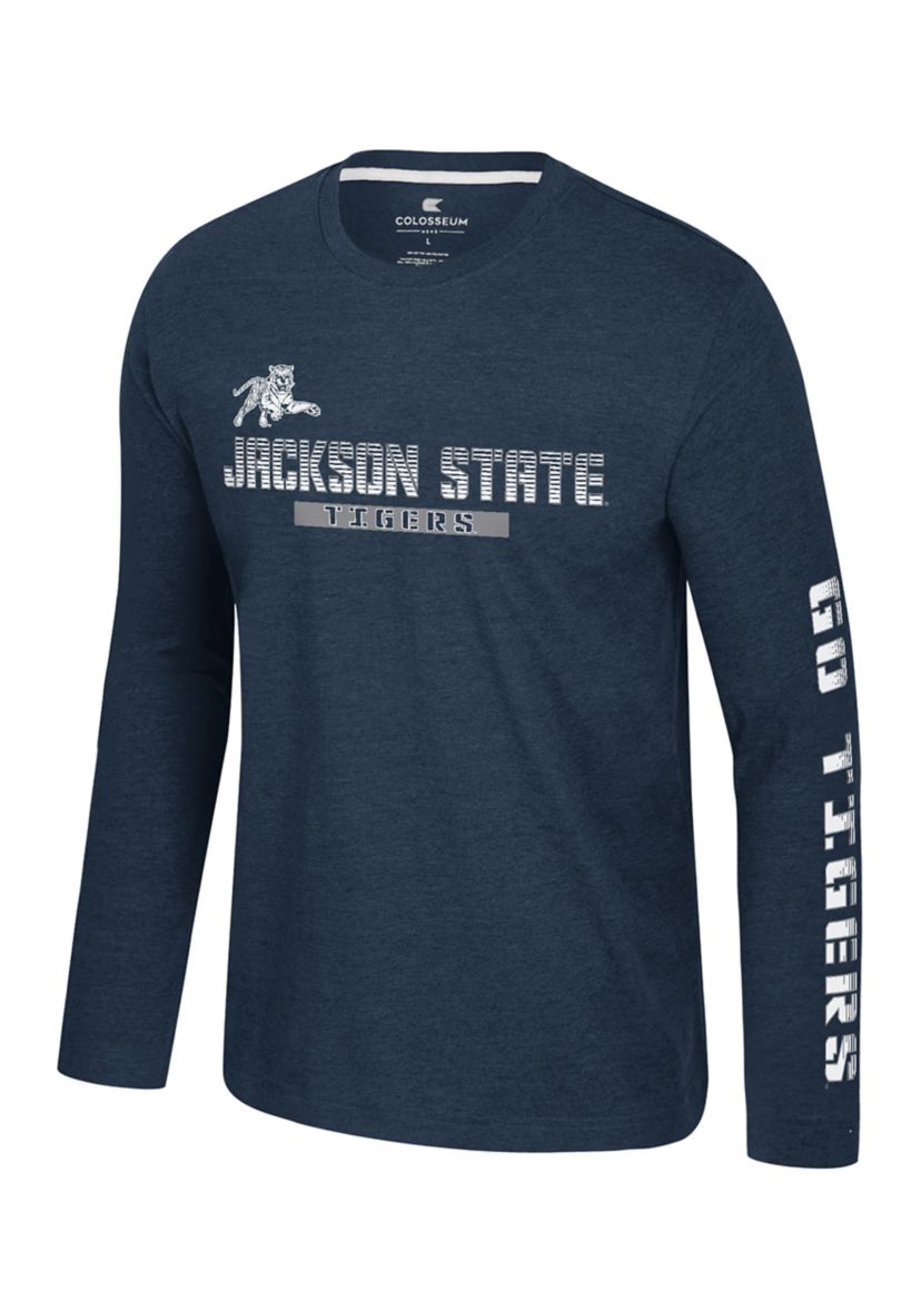 NCAA Jackson State Tigers Back in Business Long Sleeve Graphic T-Shirt