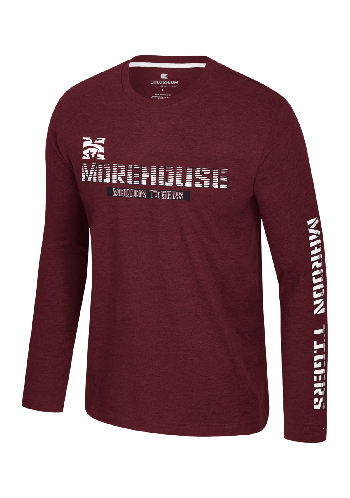 NCAA Morehouse Maroon Tigers Long Sleeve Graphic T-Shirt 
