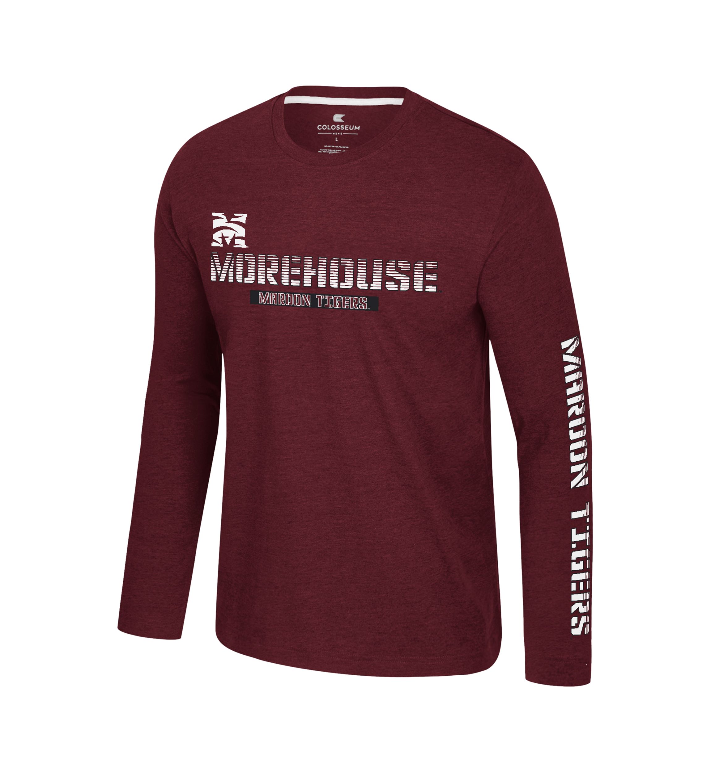 NCAA Morehouse Maroon Tigers Long Sleeve Graphic T-Shirt 