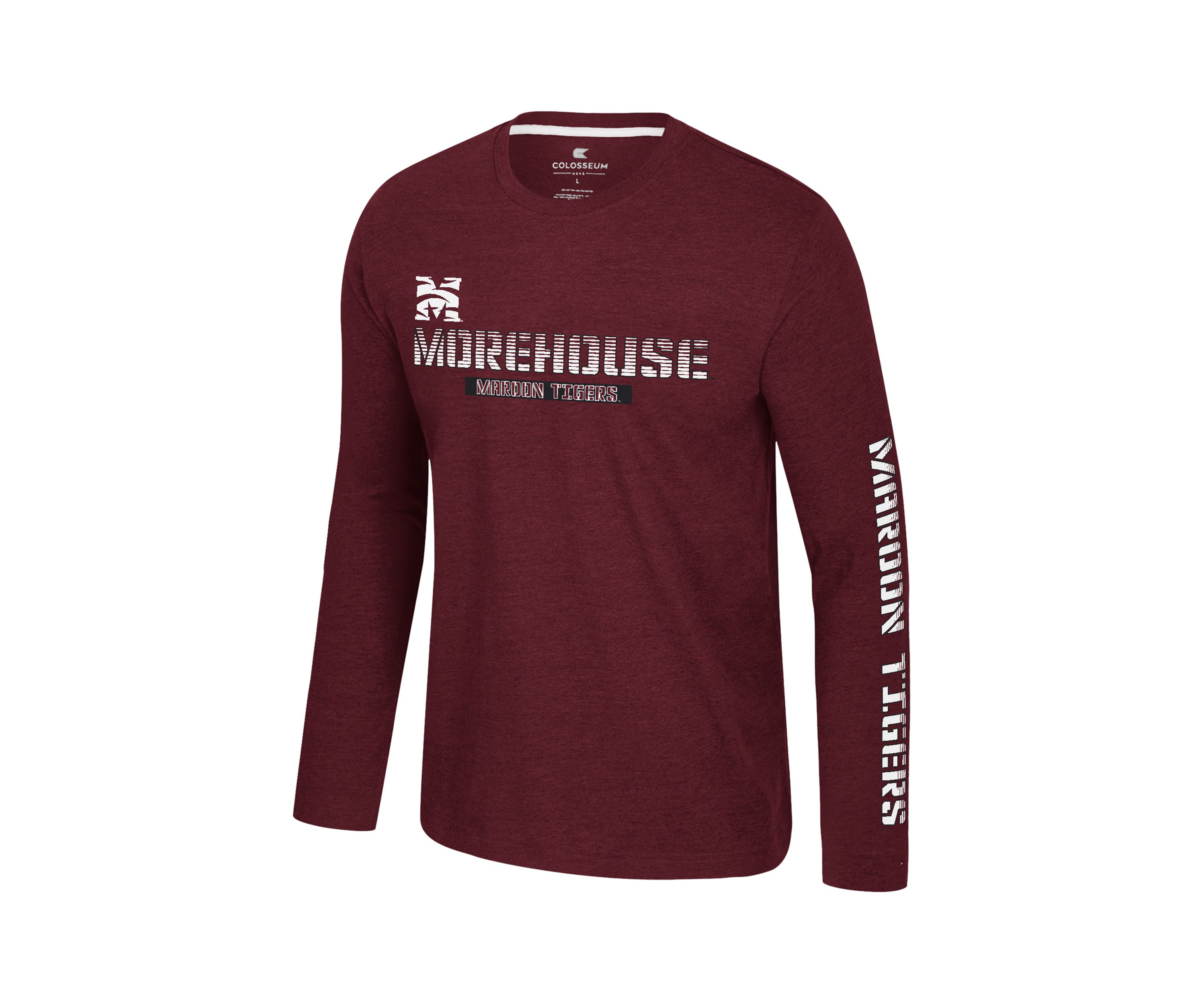 NCAA Morehouse Maroon Tigers Long Sleeve Graphic T-Shirt 