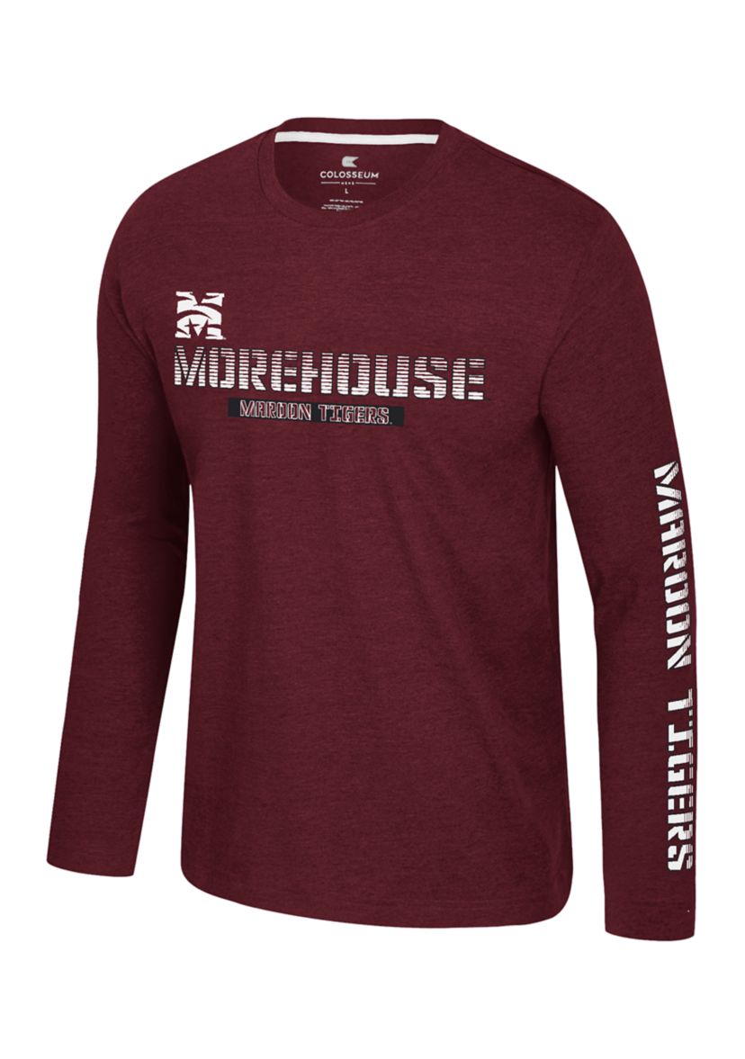 NCAA Morehouse Maroon Tigers Long Sleeve Graphic T-Shirt 