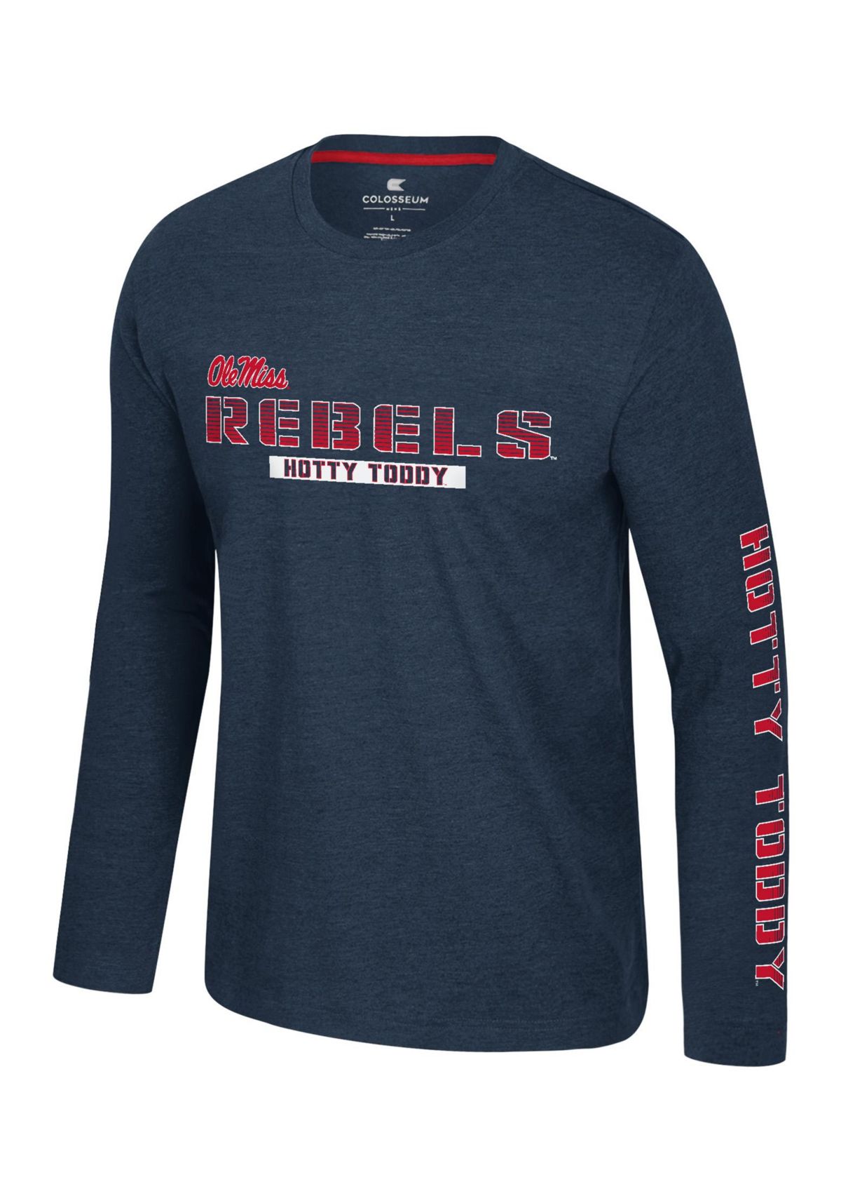 NCAA Ole Miss Rebels Back in Business Long Sleeve Graphic T-Shirt