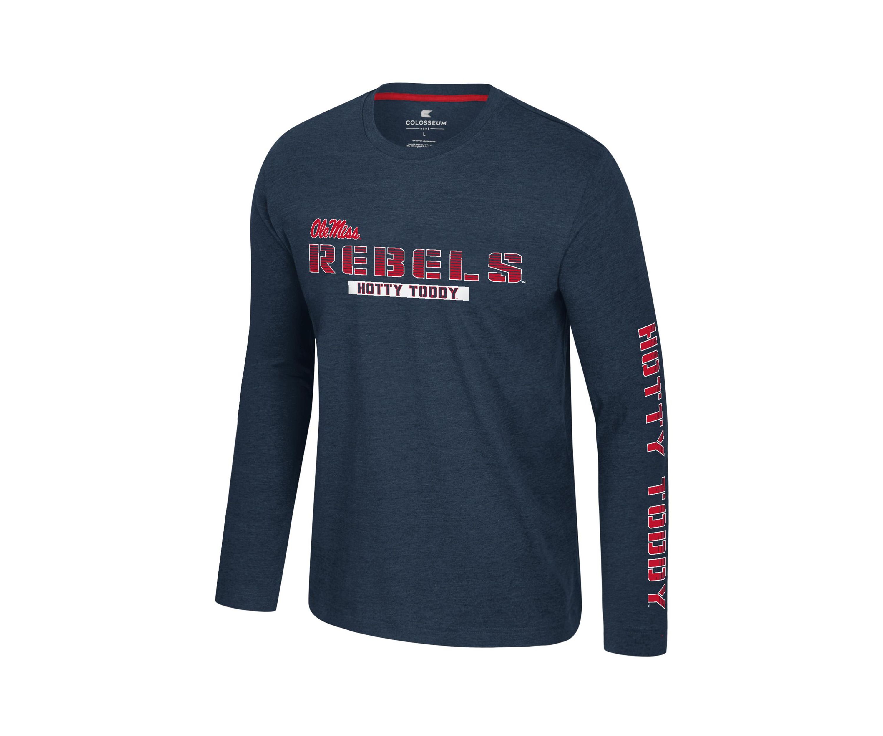 NCAA Ole Miss Rebels Back in Business Long Sleeve Graphic T-Shirt