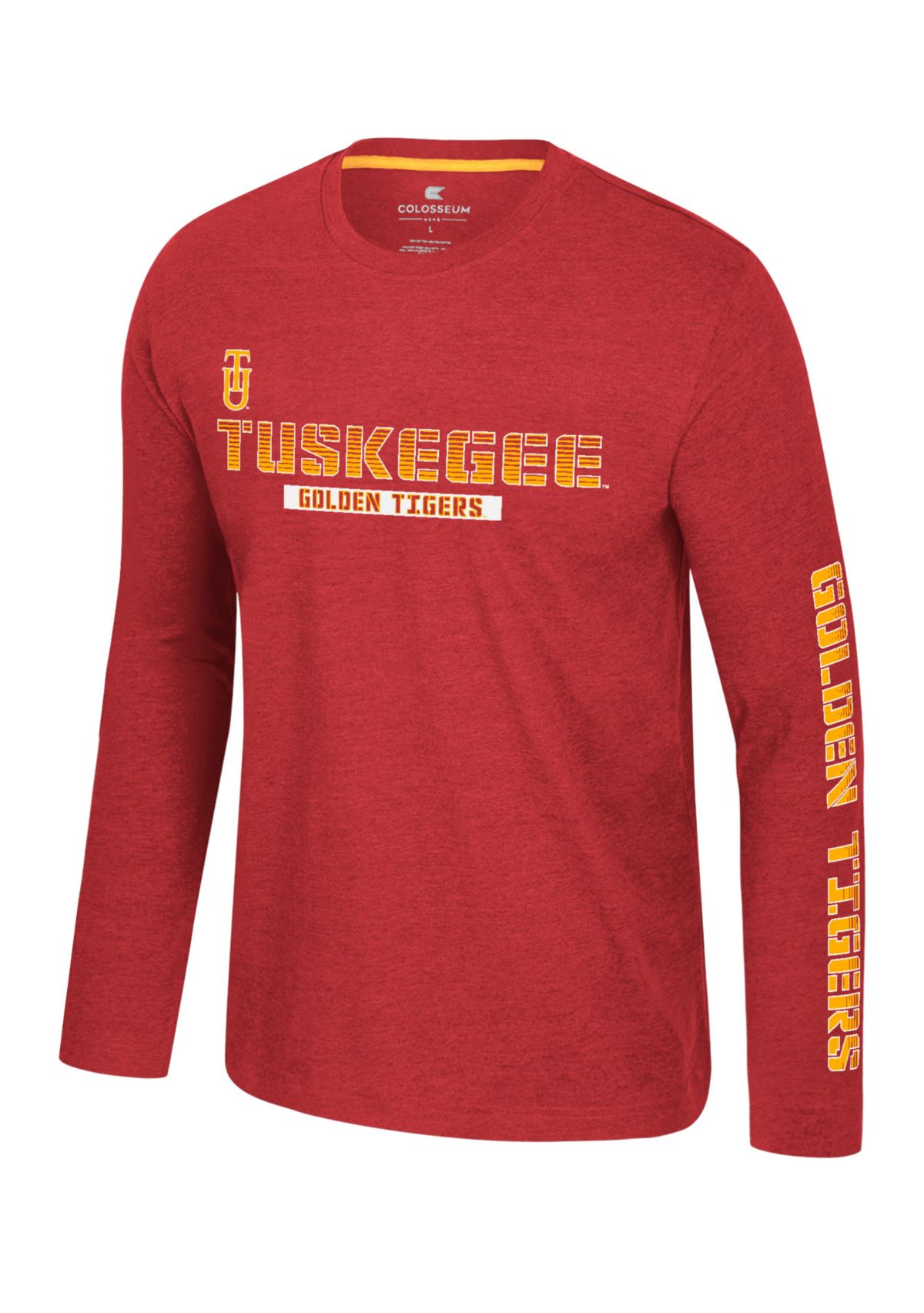 NCAA Tuskegee Golden Tigers Back in Business Long Sleeve Graphic T-Shirt