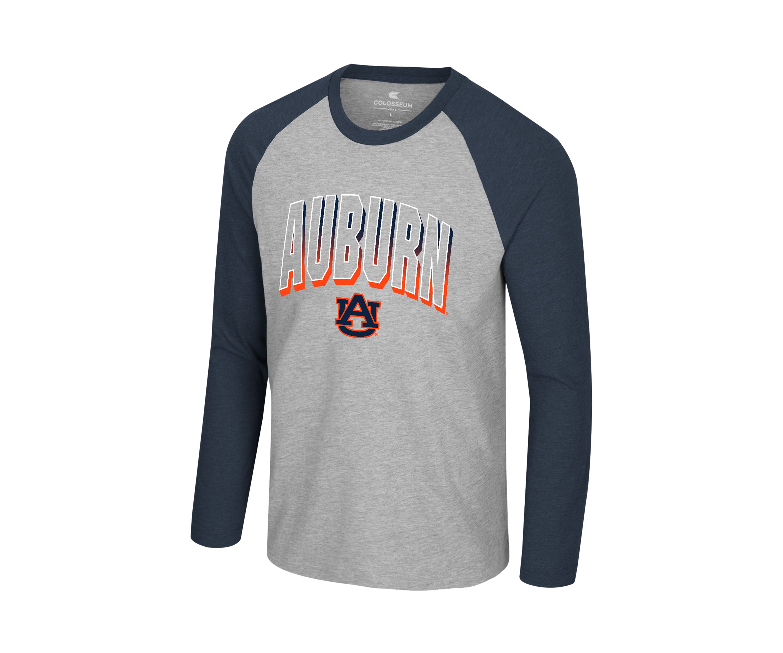 NCAA Auburn Tigers Long Raglan Sleeve Graphic T-Shirt 
