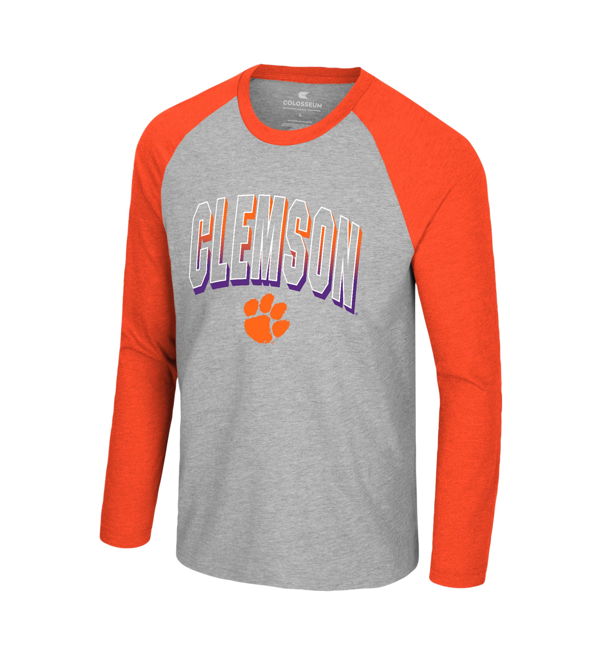 NCAA Clemson Tigers Raglan Sleeve Graphic T-Shirt