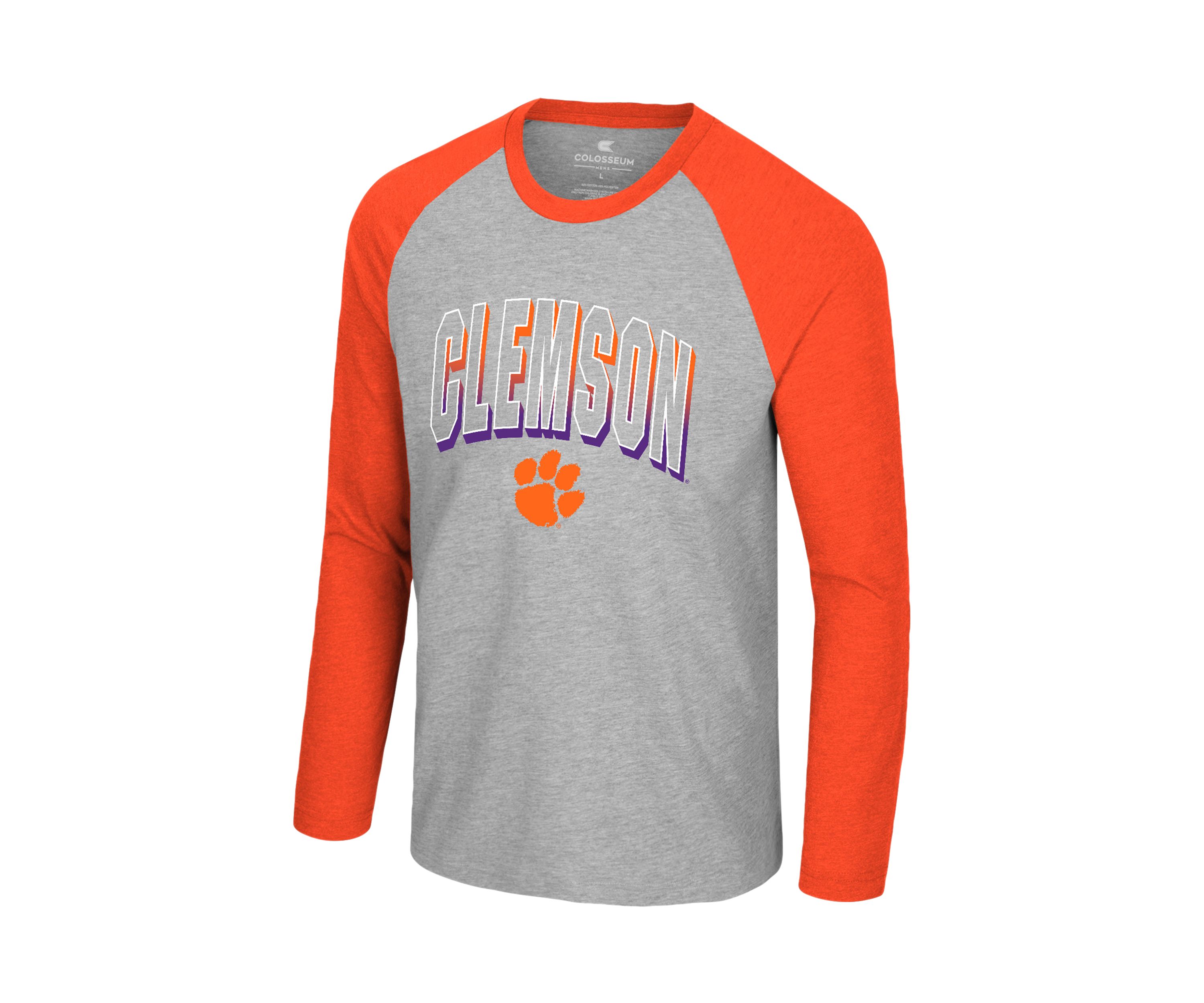NCAA Clemson Tigers Raglan Sleeve Graphic T-Shirt
