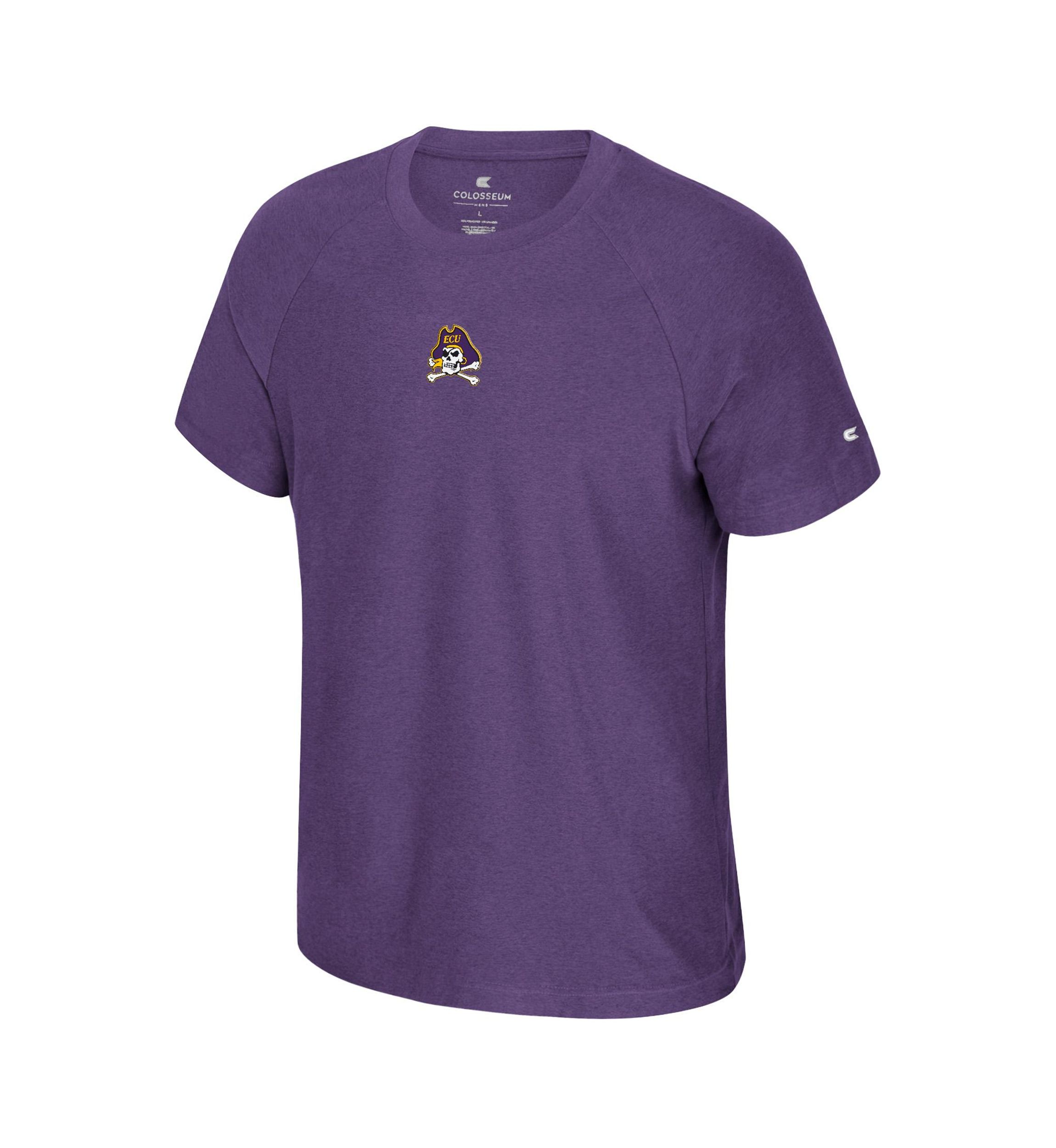 NCAA East Carolina Pirates Mac Short Raglan Sleeve T-Shirt