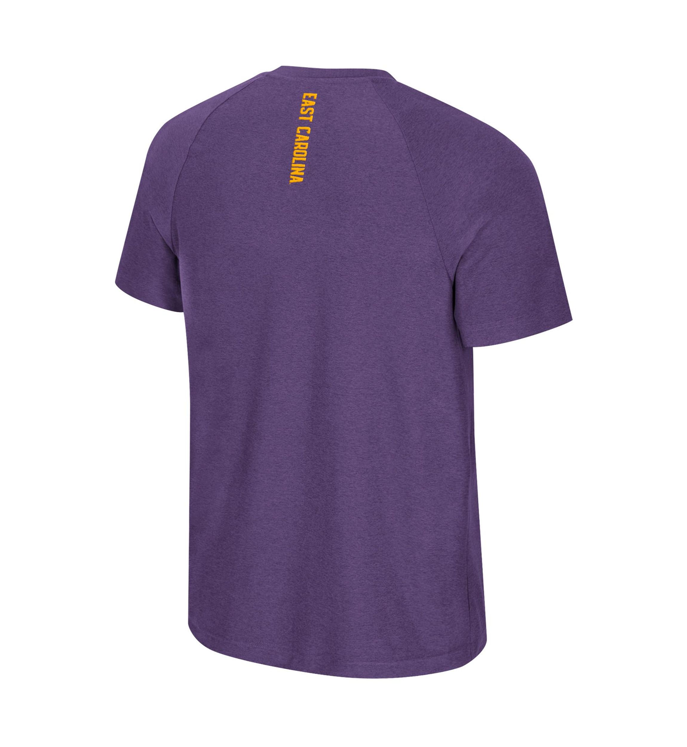 NCAA East Carolina Pirates Mac Short Raglan Sleeve T-Shirt