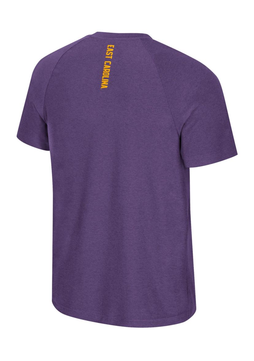 NCAA East Carolina Pirates Mac Short Raglan Sleeve T-Shirt