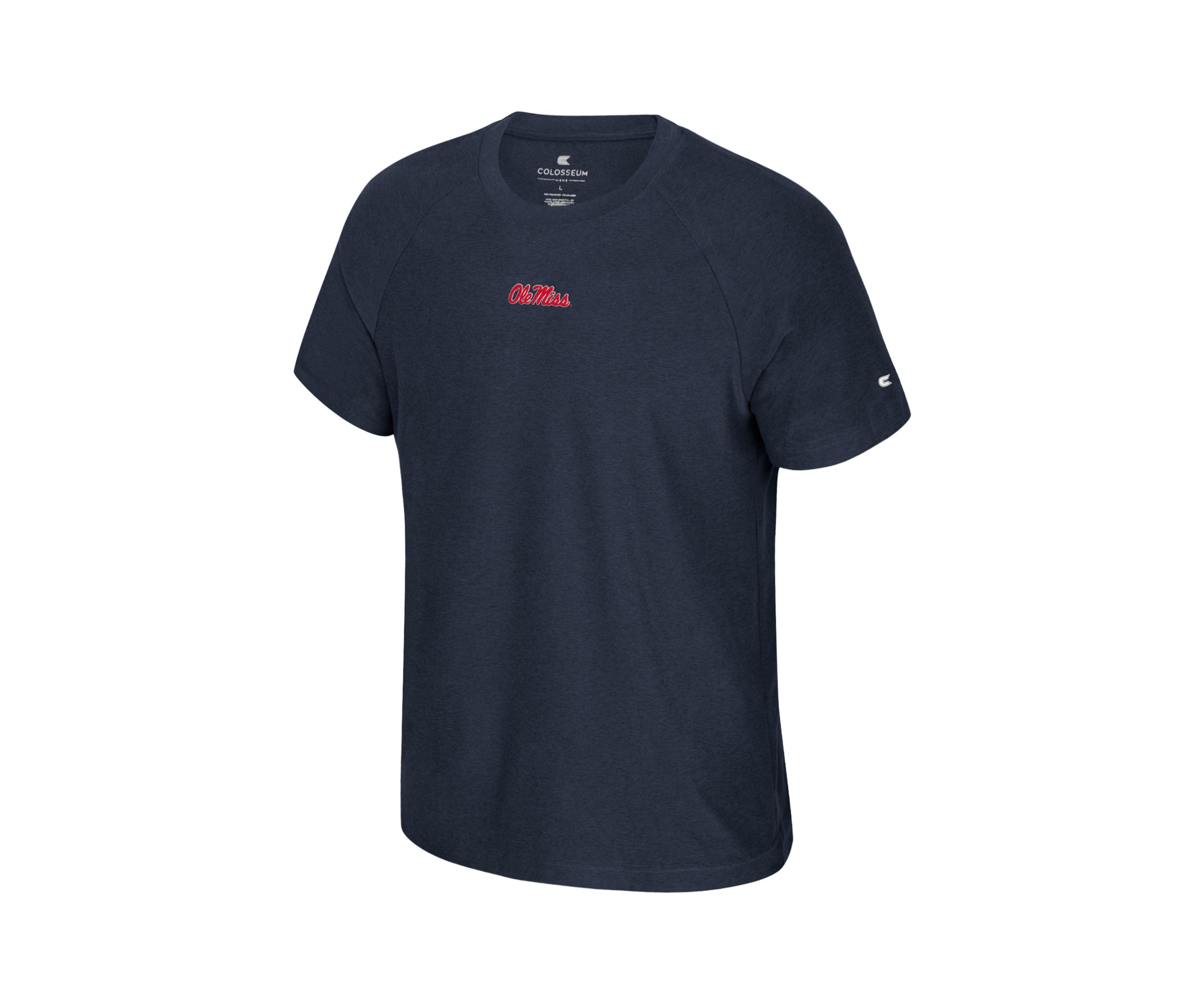 NCAA Ole Miss Rebels Mac Short Raglan Sleeve T-Shirt