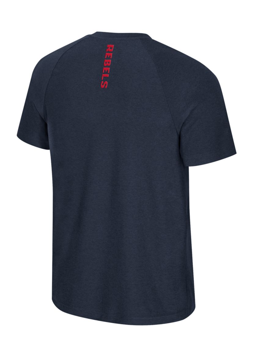 NCAA Ole Miss Rebels Mac Short Raglan Sleeve T-Shirt