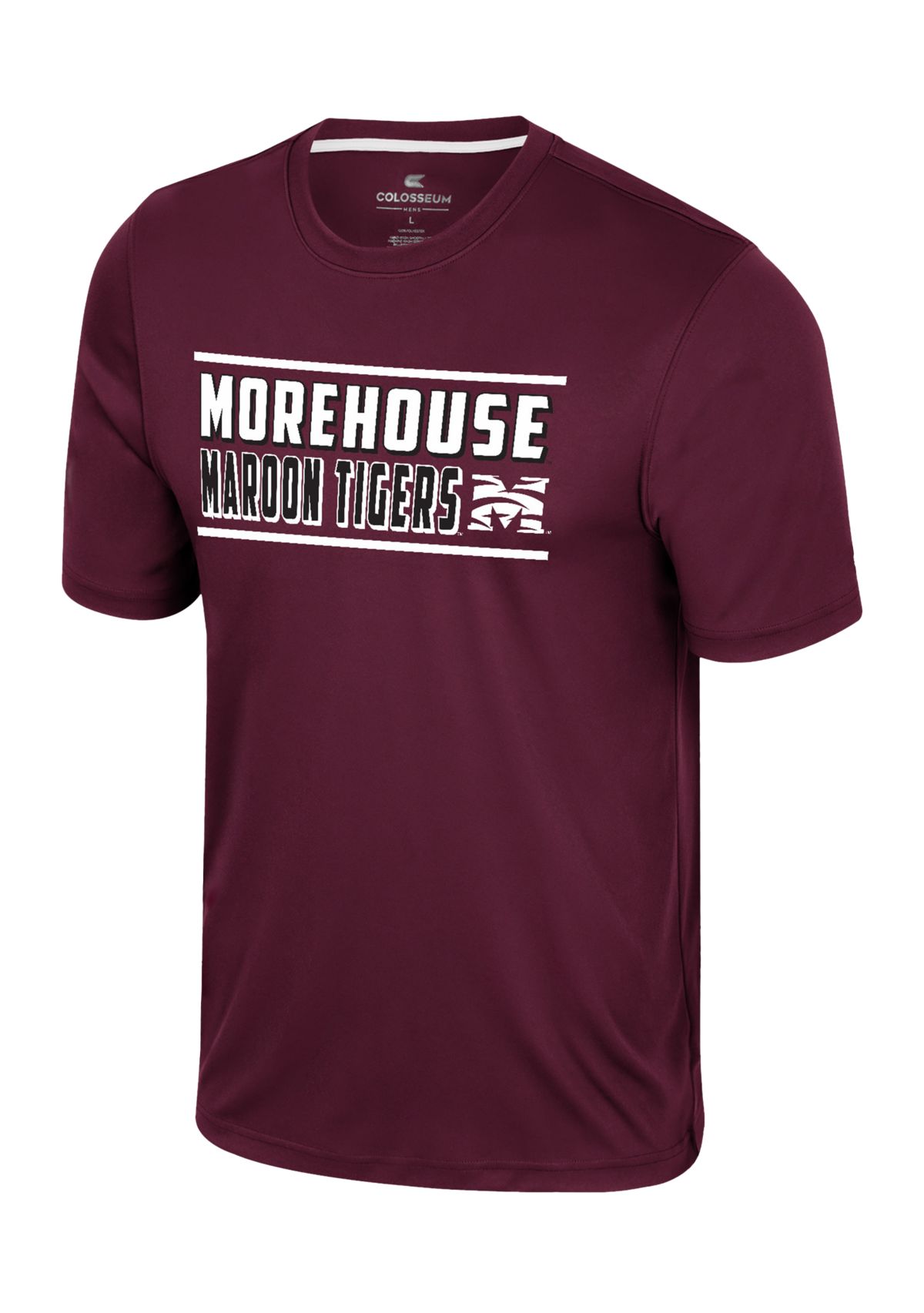 NCAA Morehouse Maroon Tigers Bird Law Graphic T-Shirt 