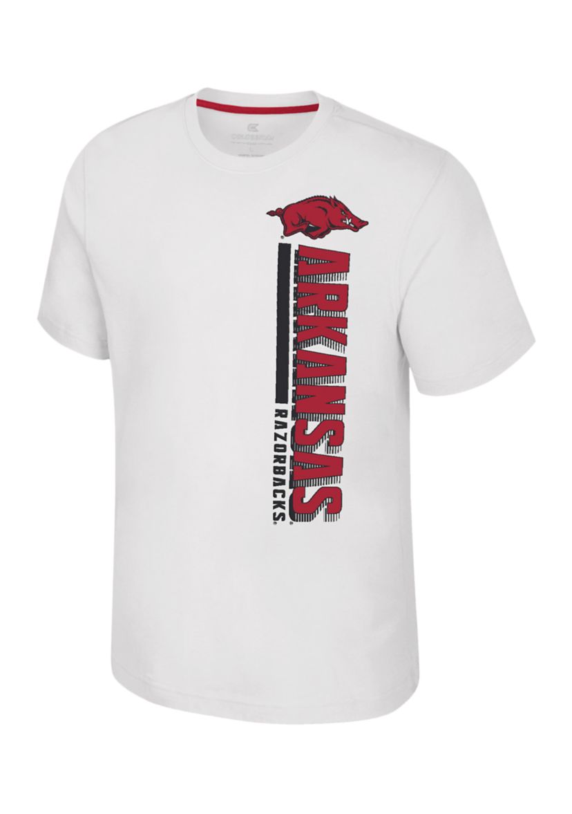NCAA Arkansas Razorbacks Short Sleeve Bar Graphic T-Shirt