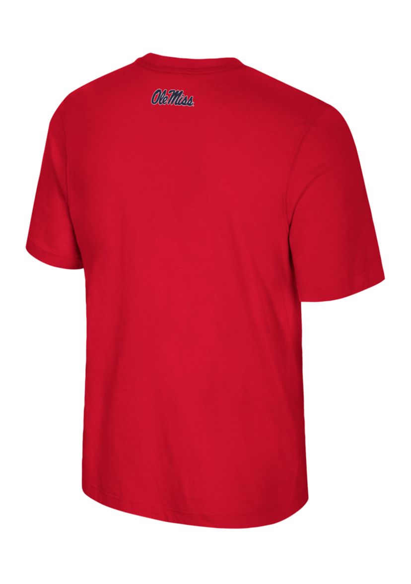 NCAA Ole Miss Rebels Short Sleeve Bar Graphic T-Shirt