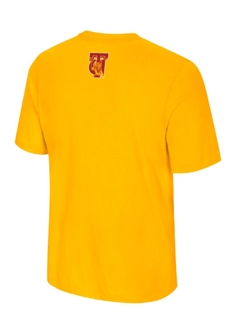 NCAA Tuskegee Golden Tigers Short Sleeve Bar Graphic T-Shirt